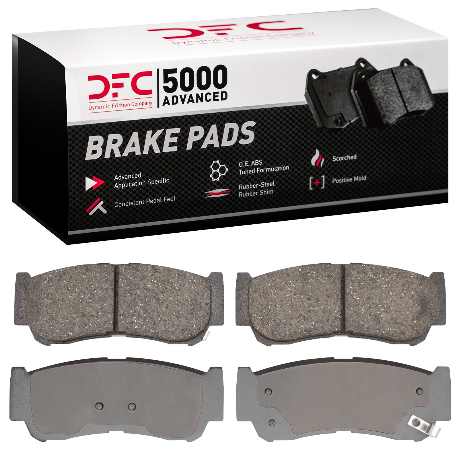 DYN-1551-1297-00 DFC 5000 Advanced Brake Pads - Ceramic - Image 2
