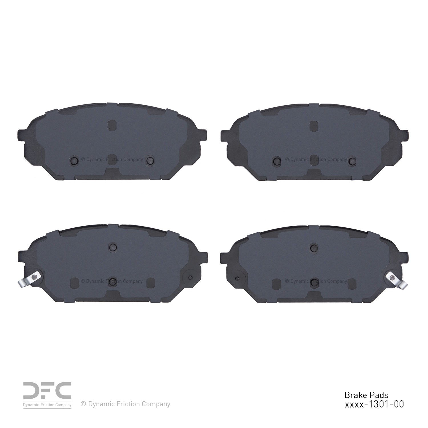 DYN 1551-1301-00 DFC 5000 Advanced Brake Pads - Ceramic