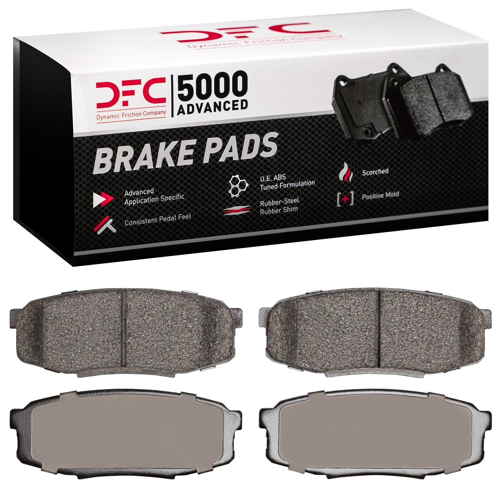 DYN-1551-1304-00 DFC 5000 Advanced Brake Pads - Ceramic - Image 2
