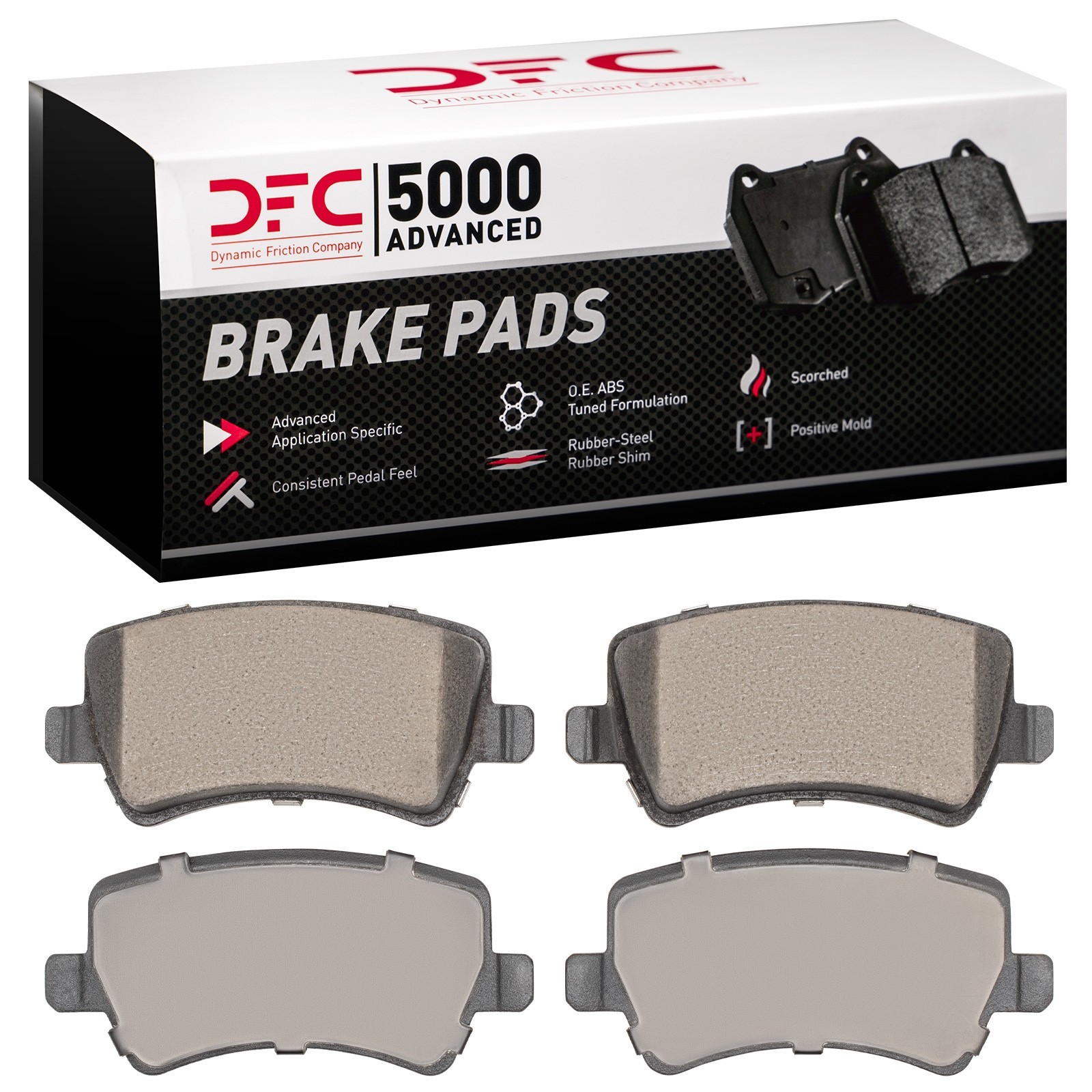 DYN-1551-1307-00 DFC 5000 Advanced Brake Pads - Ceramic - Image 2