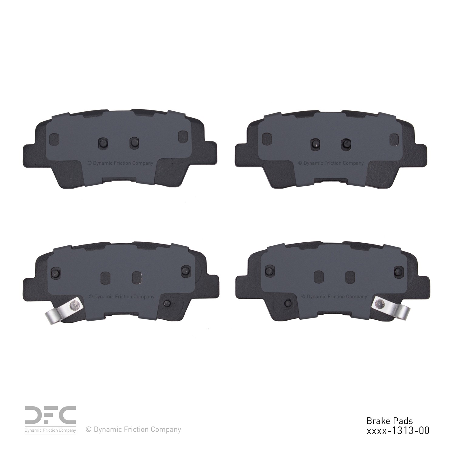 DYN-1551-1313-00 DFC 5000 Advanced Brake Pads - Ceramic