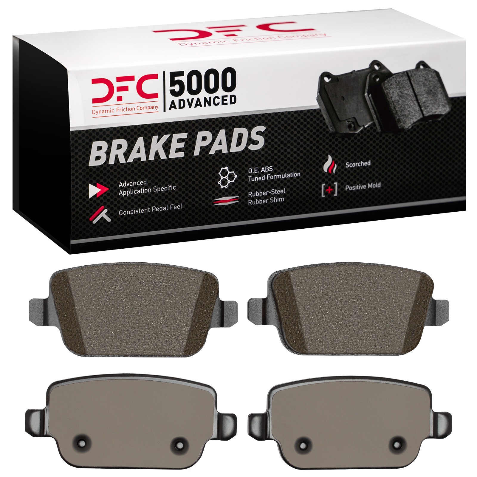 DYN 1551-1314-00 DFC 5000 Advanced Brake Pads - Low Metallic - Image 3