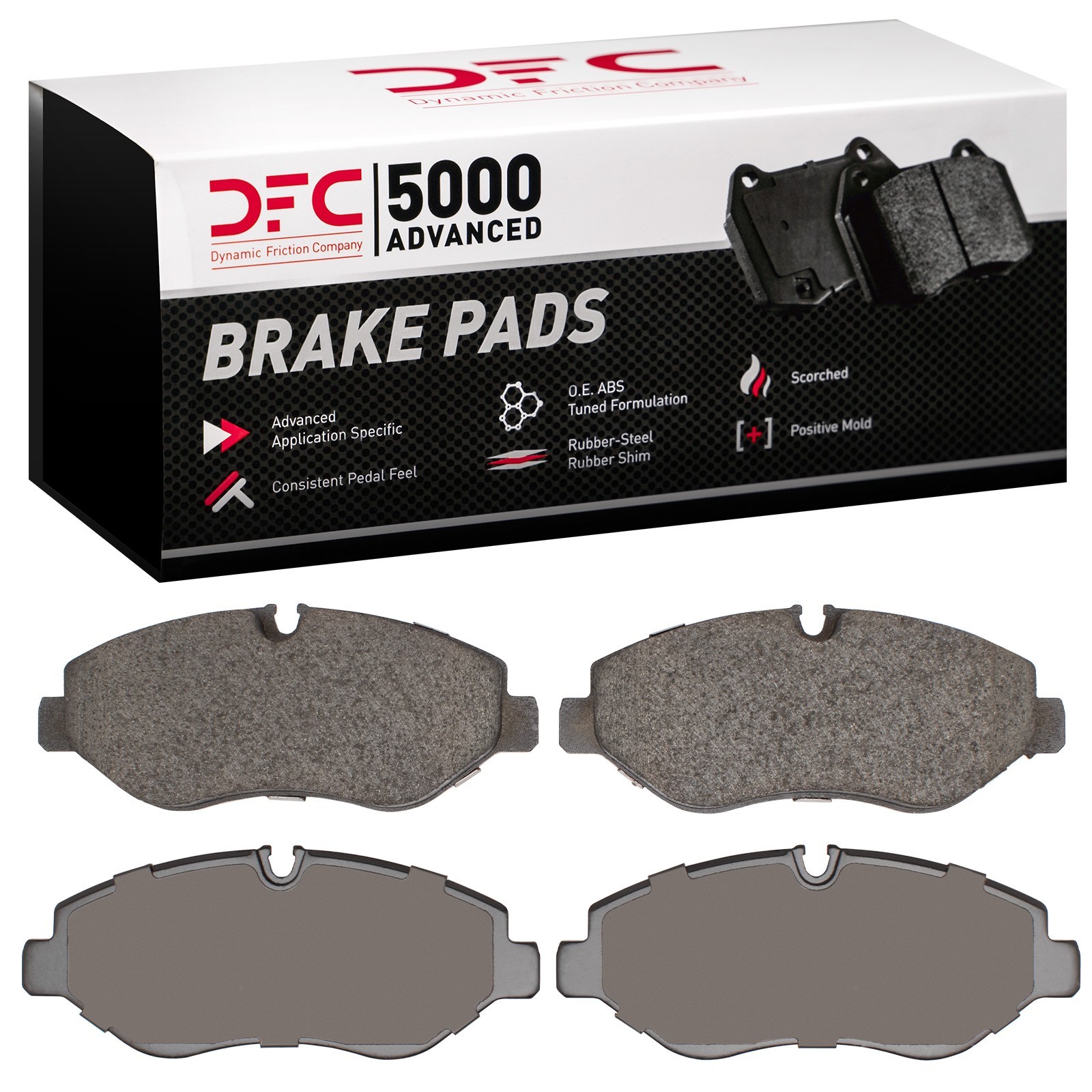 DYN-1551-1316-00 DFC 5000 Advanced Brake Pads - Semi Metallic - Image 2
