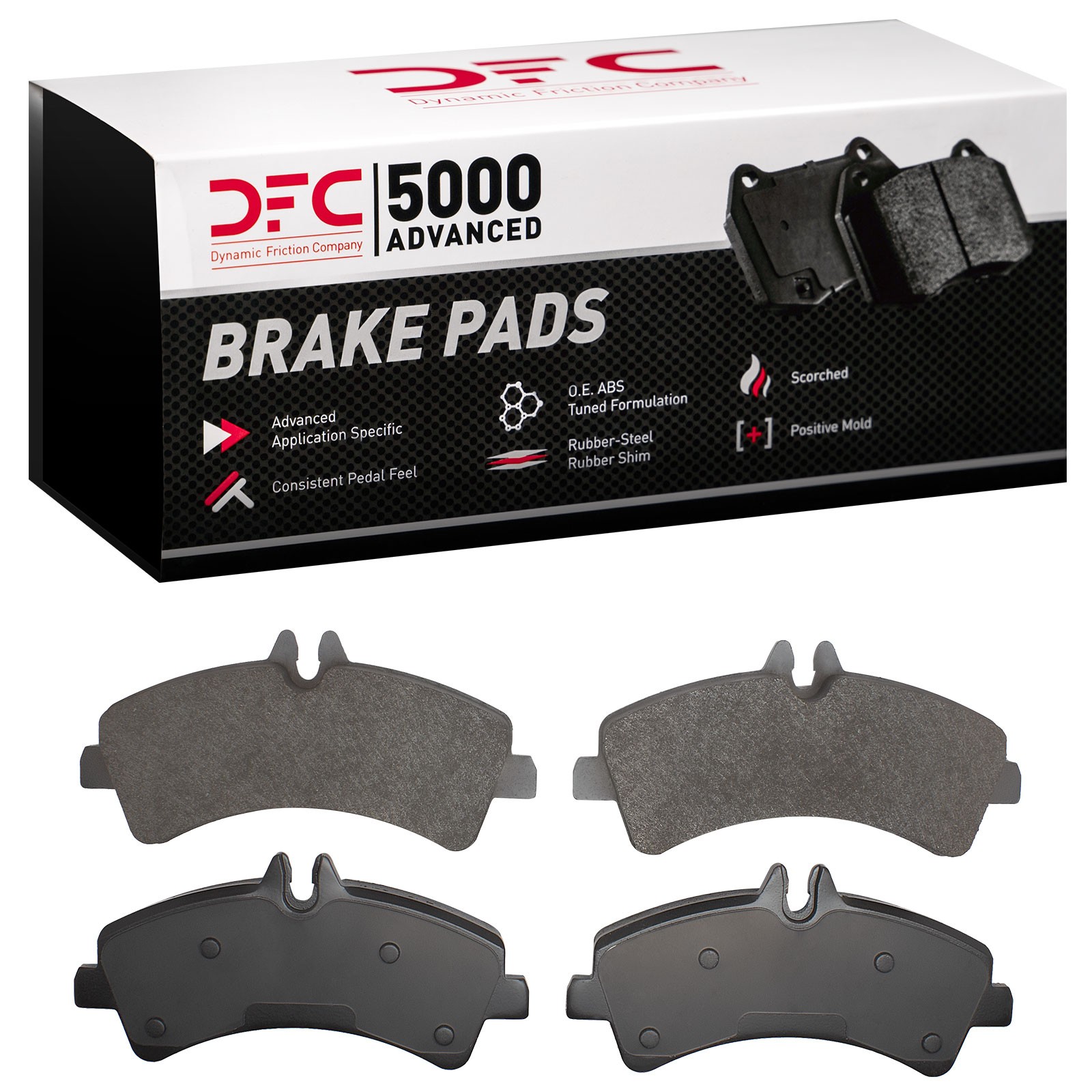 DYN-1551-1318-00 DFC 5000 Advanced Brake Pads - Semi Metallic - Image 2