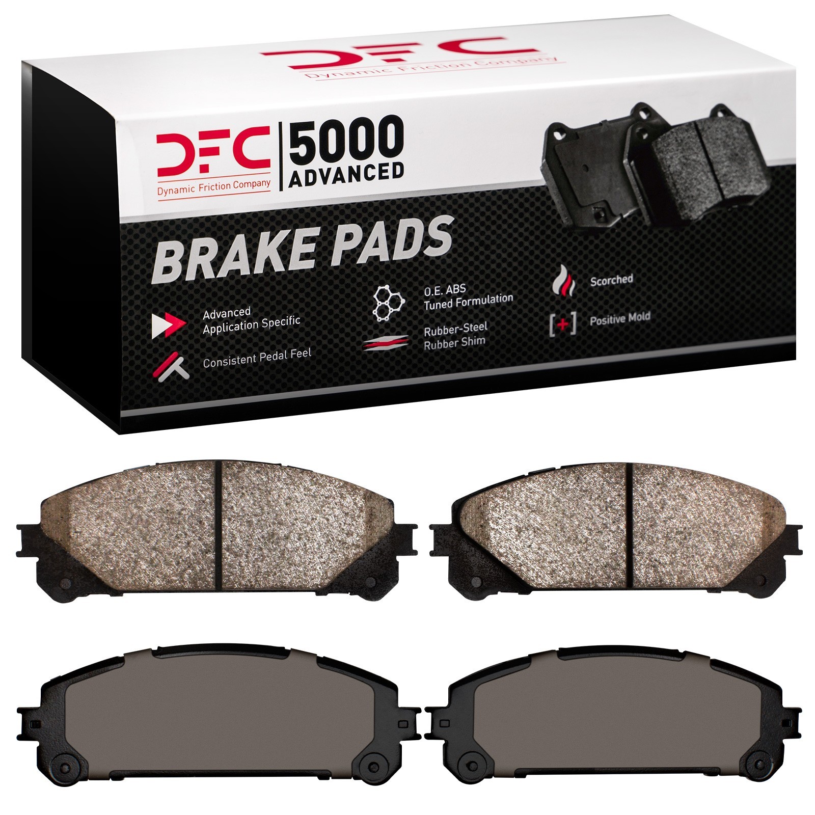 DYN-1551-1324-00 DFC 5000 Advanced Brake Pads - Ceramic - Image 2