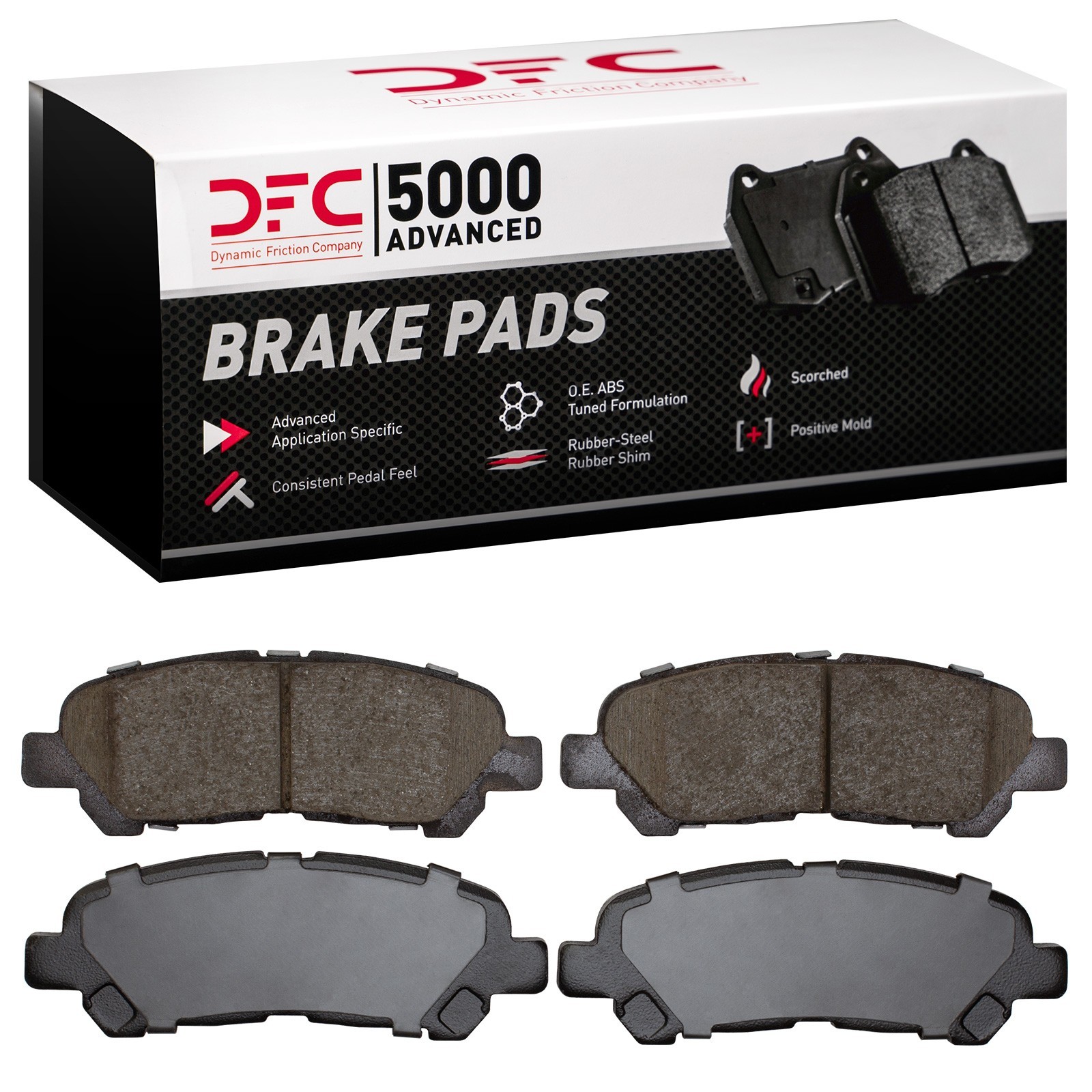 DYN-1551-1325-00 DFC 5000 Advanced Brake Pads - Ceramic - Image 2