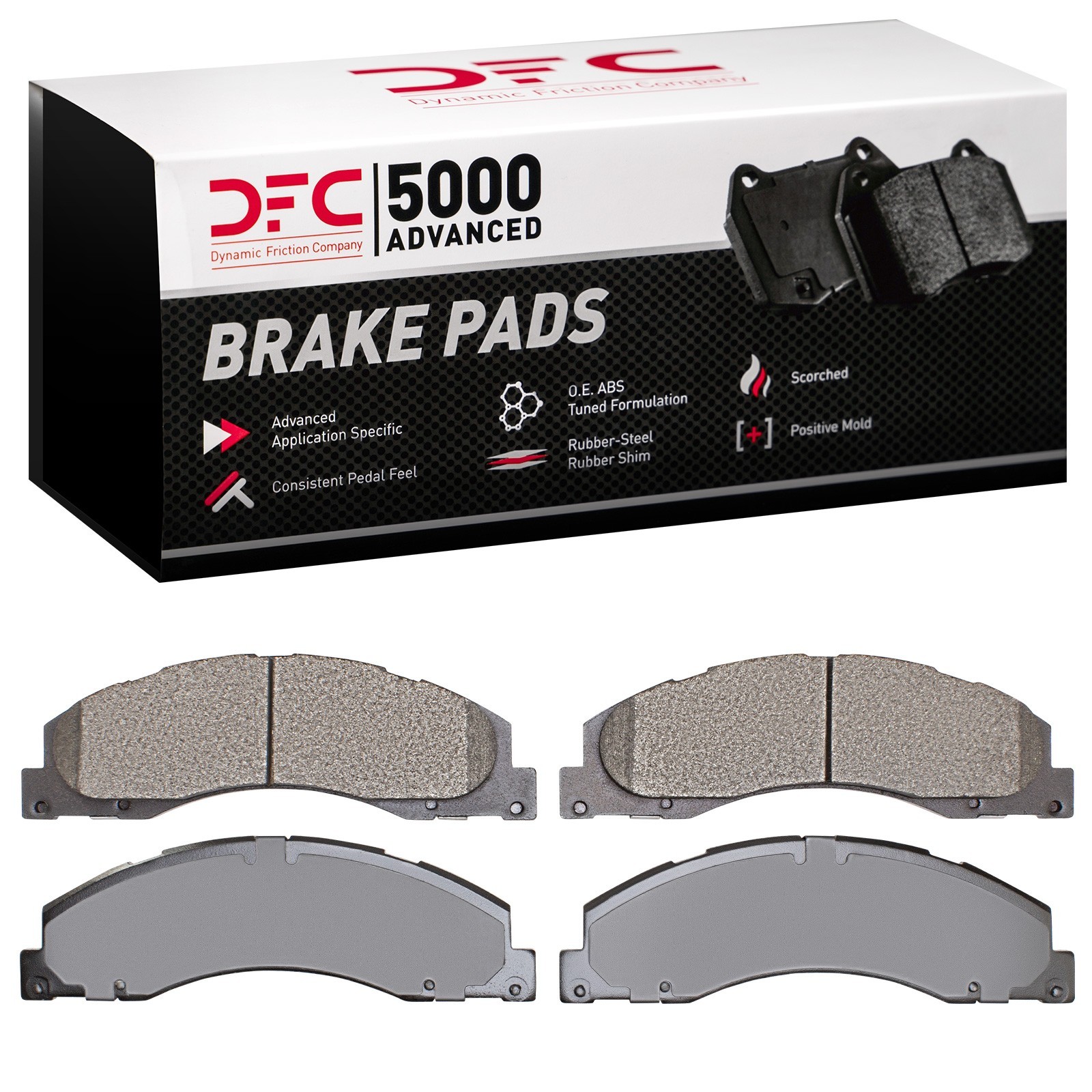 DYN-1551-1328-00 DFC 5000 Advanced Brake Pads - Semi Metallic - Image 2