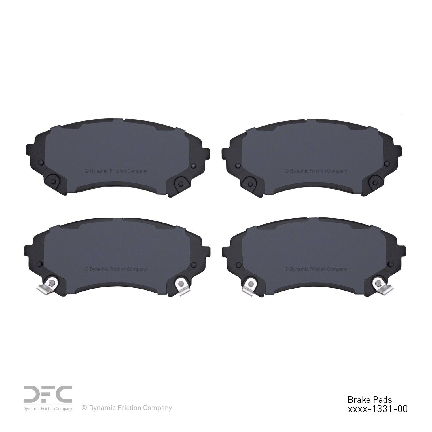 DYN 1551-1331-00 DFC 5000 Advanced Brake Pads - Low Metallic