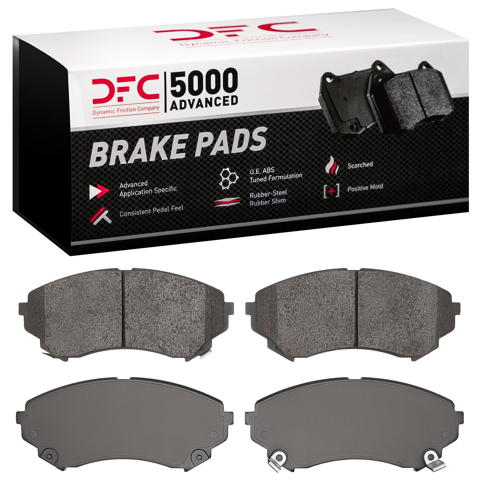 DYN 1551-1331-00 DFC 5000 Advanced Brake Pads - Low Metallic - Image 2
