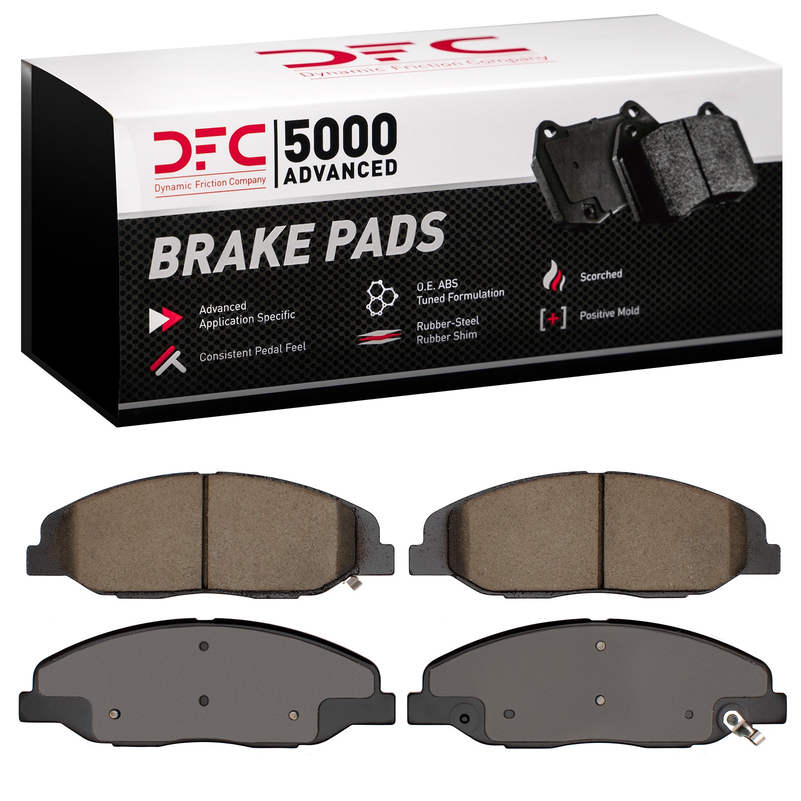 DYN-1551-1332-00 DFC 5000 Advanced Brake Pads - Ceramic - Image 2