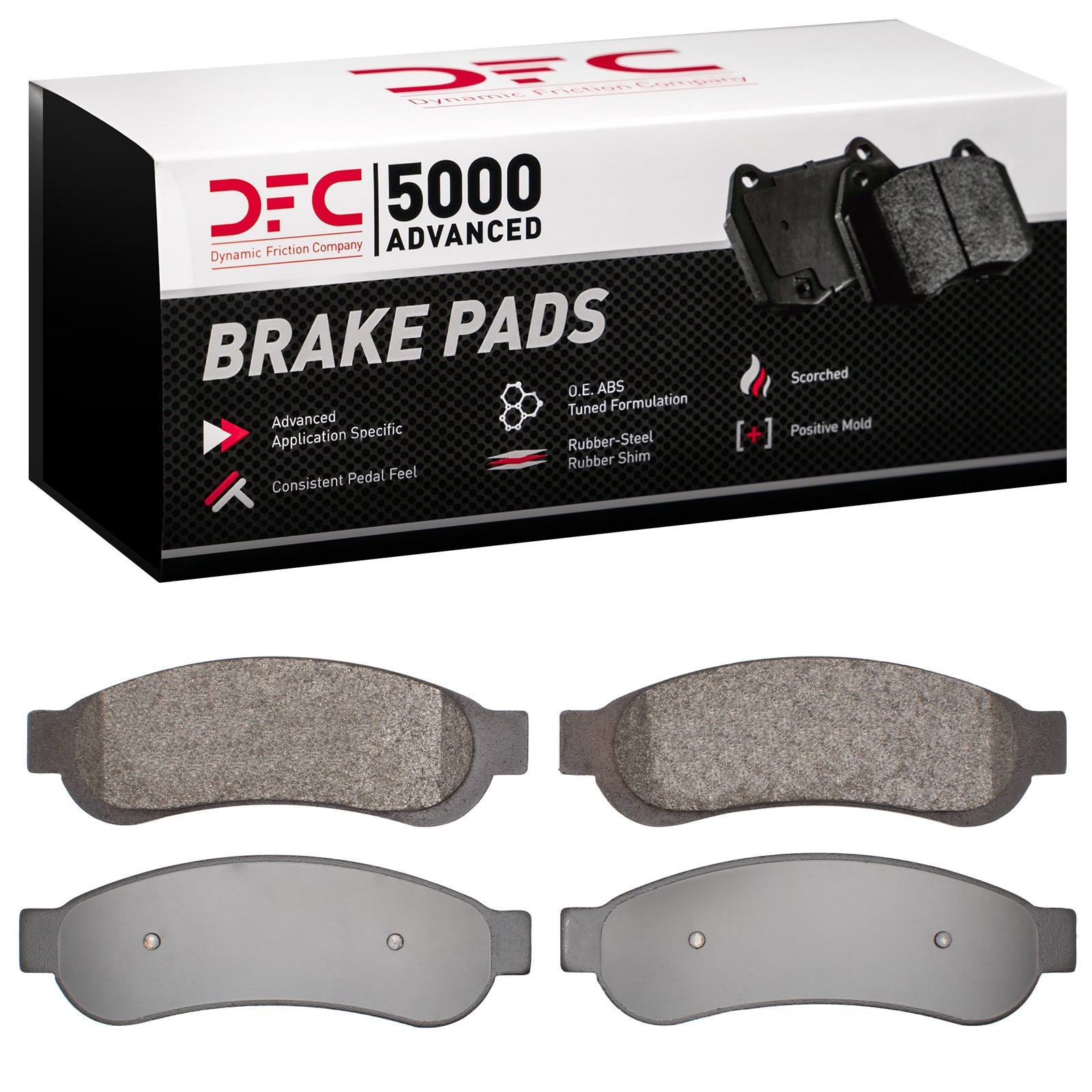 DYN-1551-1334-00 DFC 5000 Advanced Brake Pads - Semi Metallic - Image 2