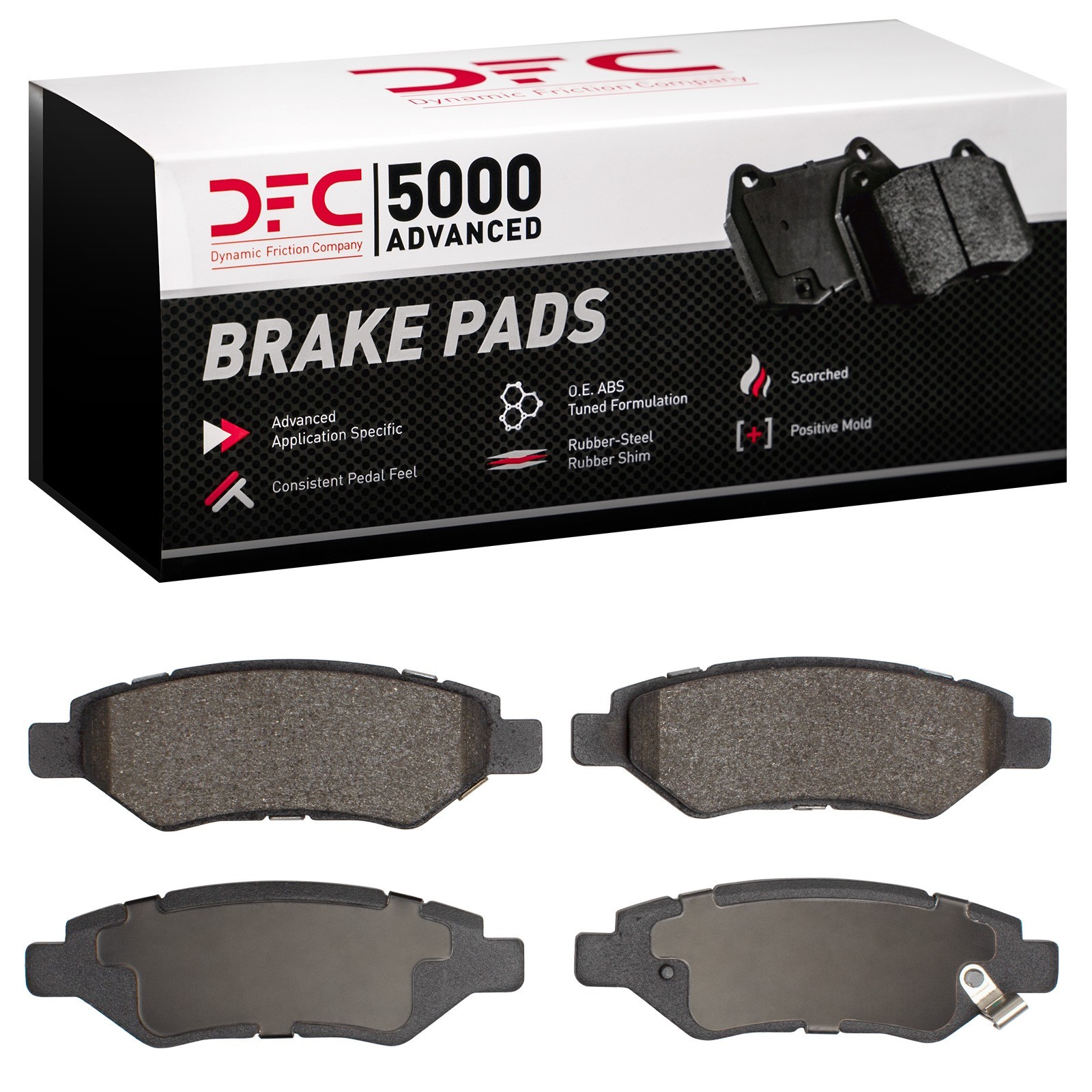 DYN-1551-1337-00 DFC 5000 Advanced Brake Pads - Ceramic - Image 2