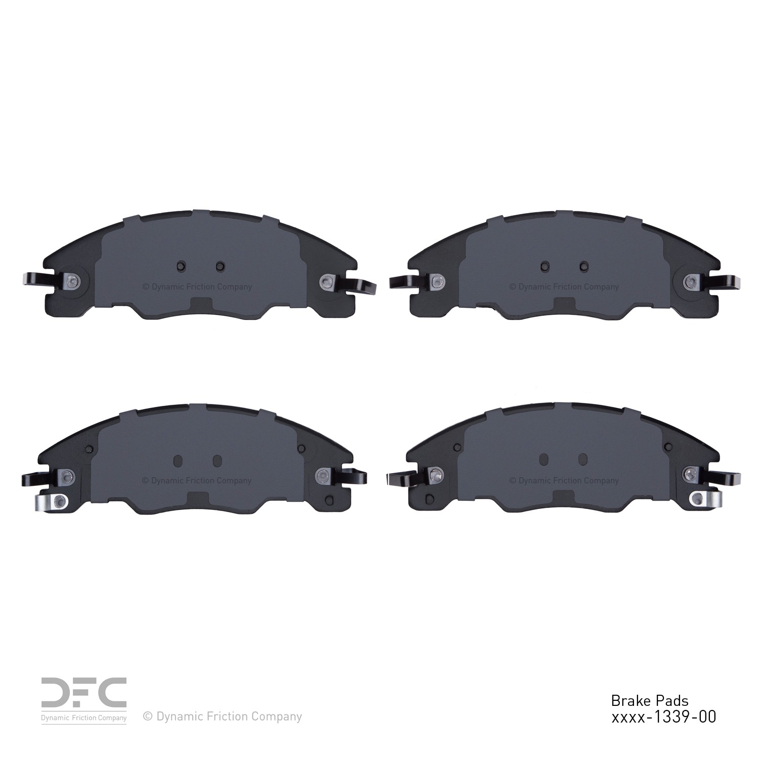 DYN-1551-1339-00 DFC 5000 Advanced Brake Pads - Ceramic