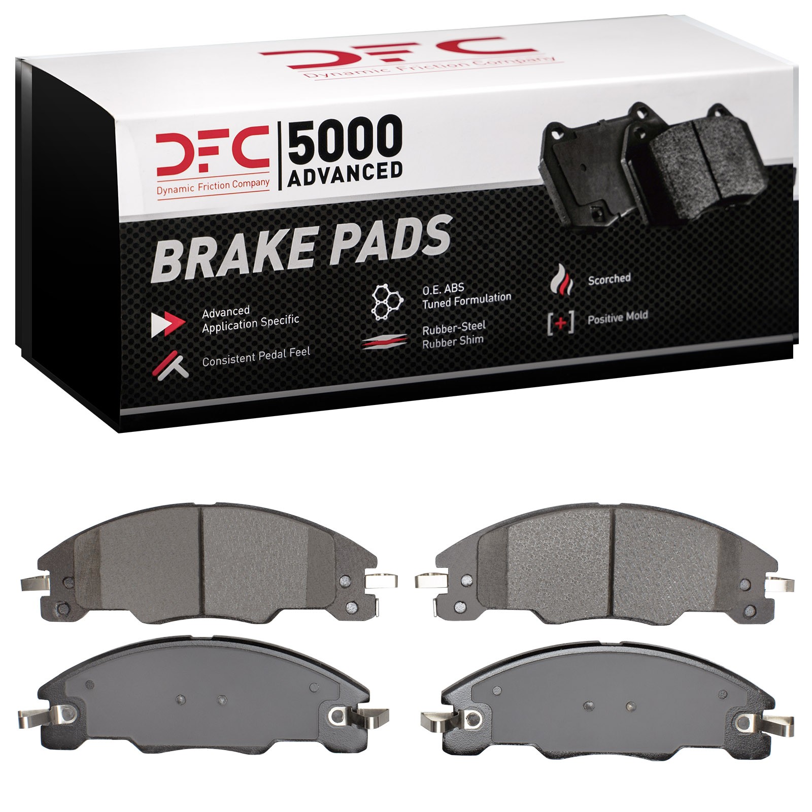 DYN-1551-1339-00 DFC 5000 Advanced Brake Pads - Ceramic - Image 2