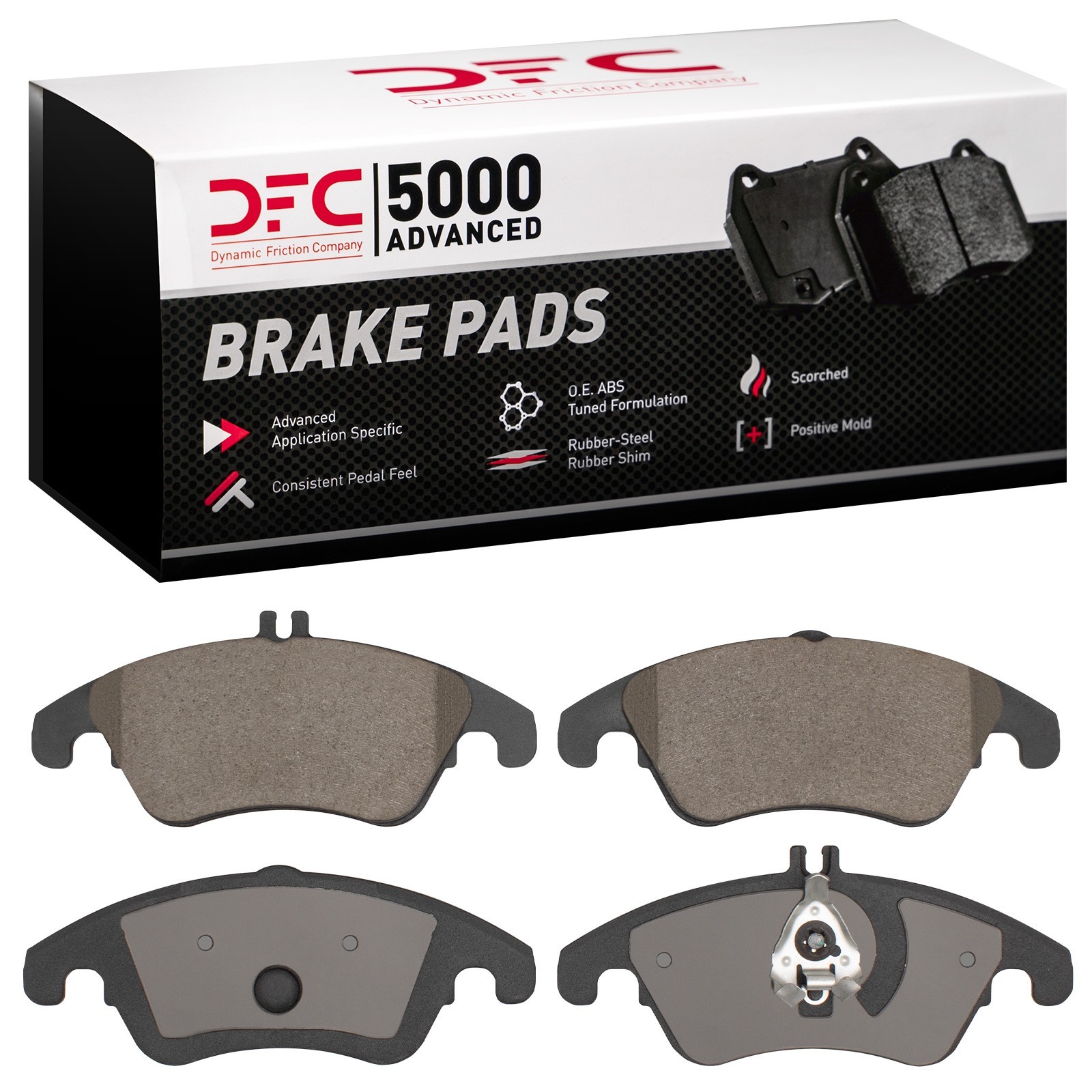 DYN-1551-1342-00 DFC 5000 Advanced Brake Pads - Ceramic - Image 2