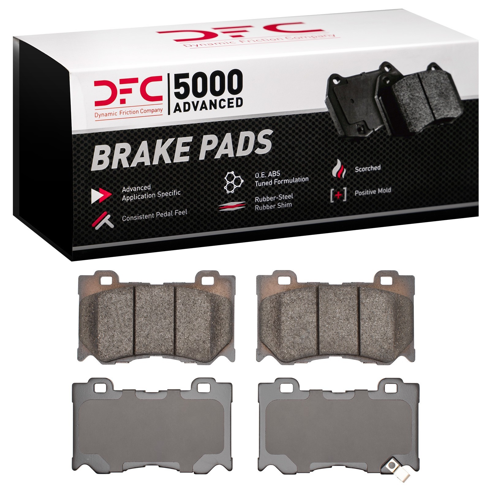 DYN-1551-1346-00 DFC 5000 Advanced Brake Pads - Ceramic - Image 2
