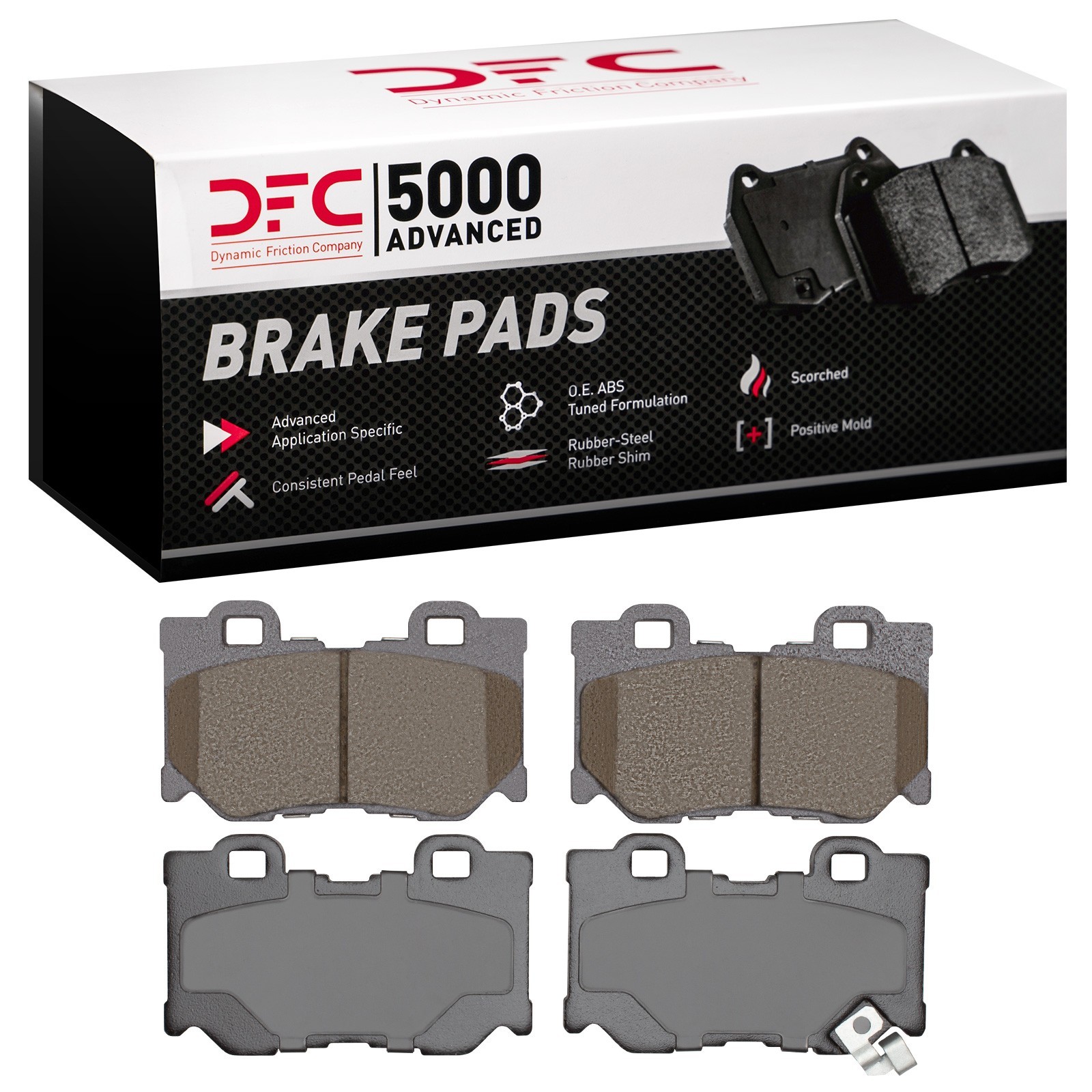 DYN-1551-1347-00 DFC 5000 Advanced Brake Pads - Ceramic - Image 2