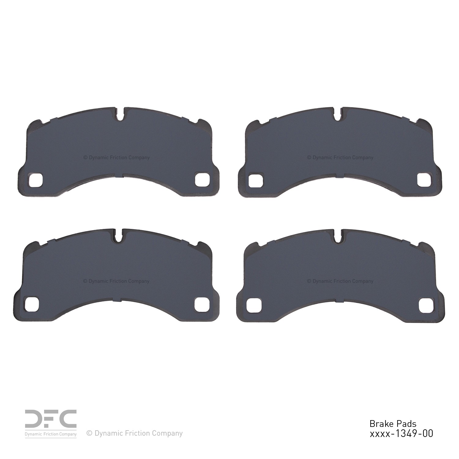 DYN 1551-1349-00 DFC 5000 Advanced Brake Pads - Low Metallic