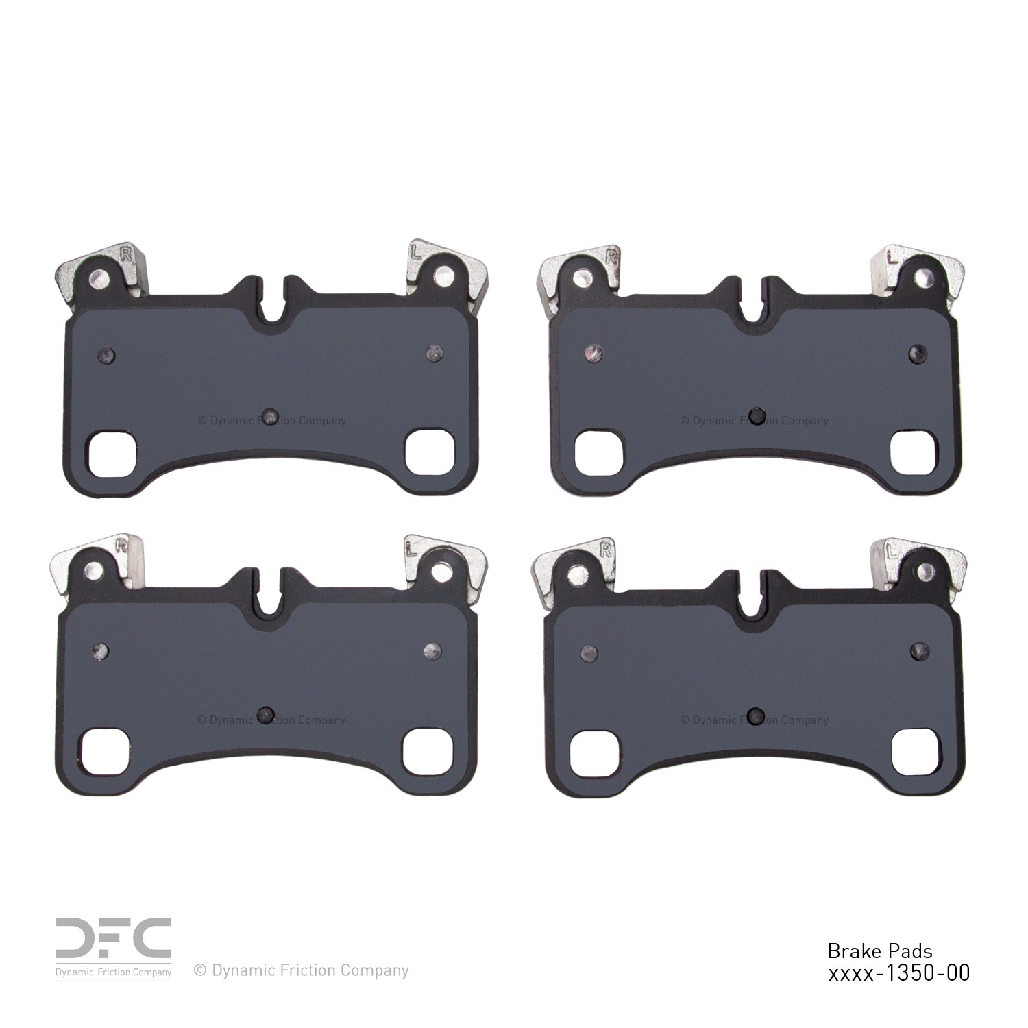 DYN 1551-1350-00 DFC 5000 Advanced Brake Pads - Low Metallic