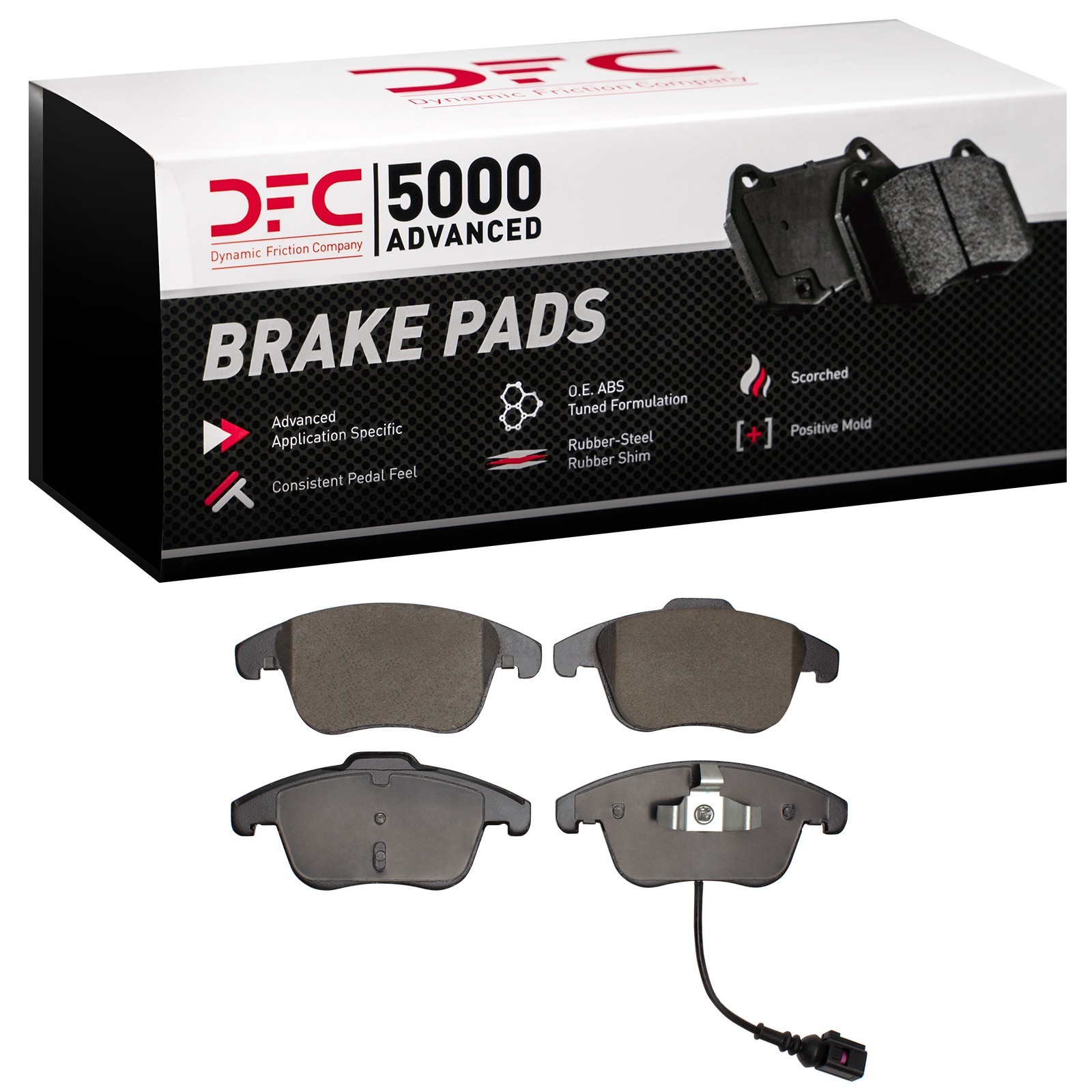 DYN-1551-1375-00 DFC 5000 Advanced Brake Pads - Ceramic - Image 2