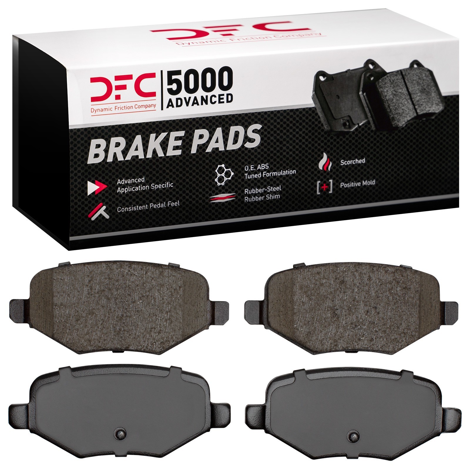DYN-1551-1377-00 DFC 5000 Advanced Brake Pads - Ceramic - Image 2