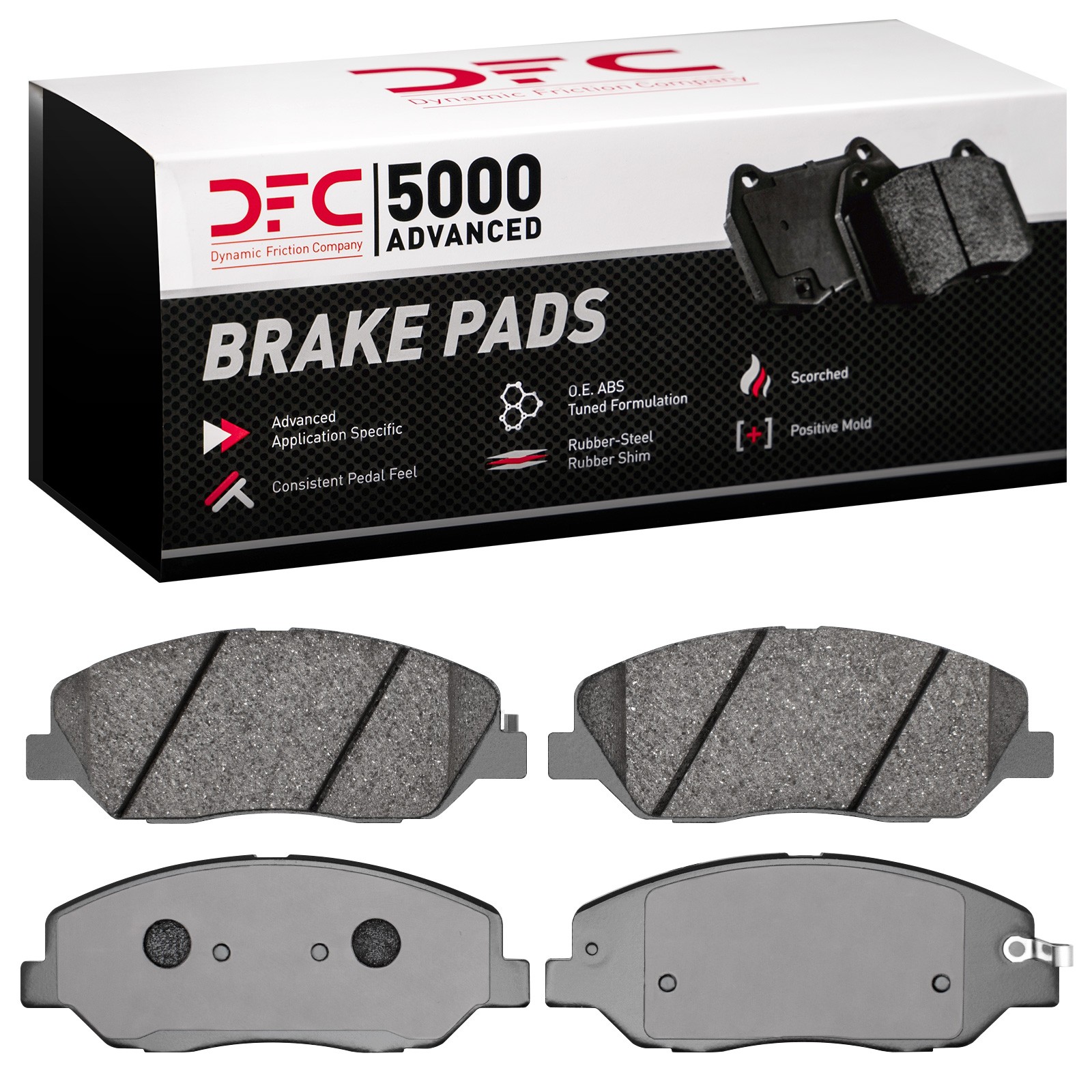 DYN-1551-1384-00 DFC 5000 Advanced Brake Pads - Ceramic - Image 2