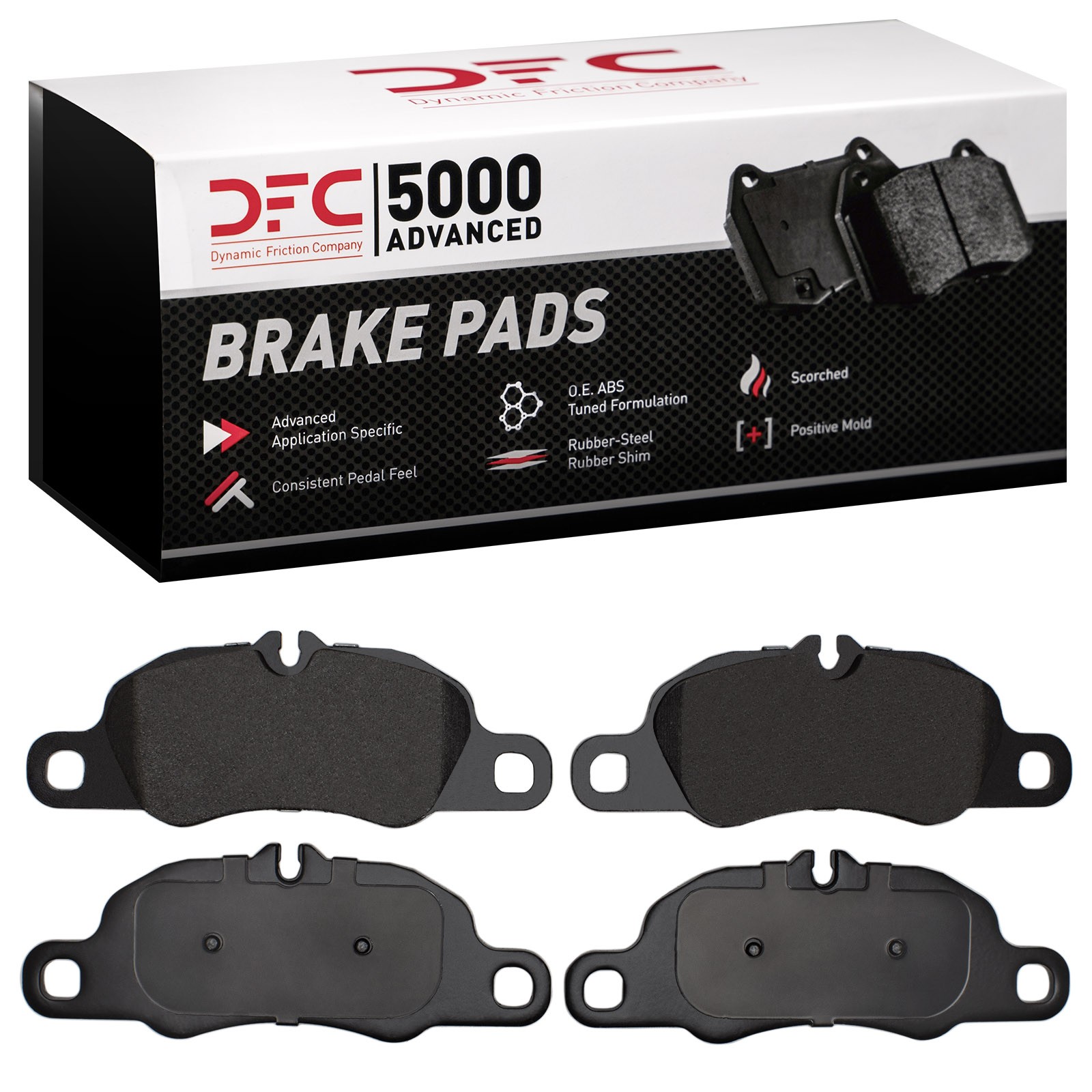 DYN 1551-1389-00 DFC 5000 Advanced Brake Pads - Low Metallic - Image 2