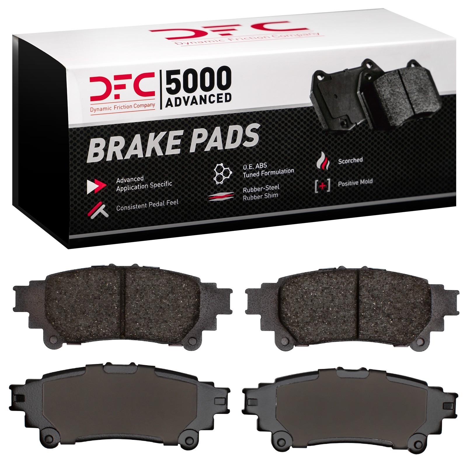 DYN-1551-1391-00 DFC 5000 Advanced Brake Pads - Ceramic - Image 2