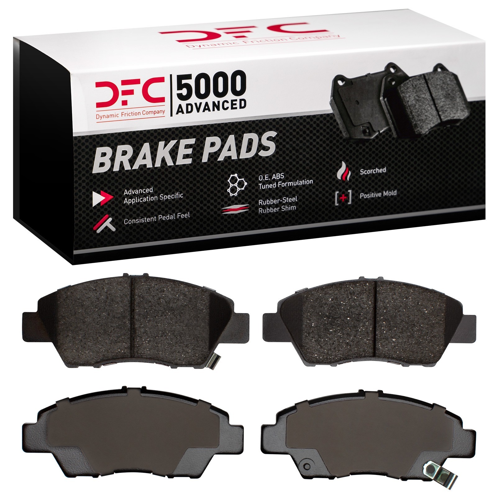 DYN-1551-1394-00 DFC 5000 Advanced Brake Pads - Ceramic - Image 2