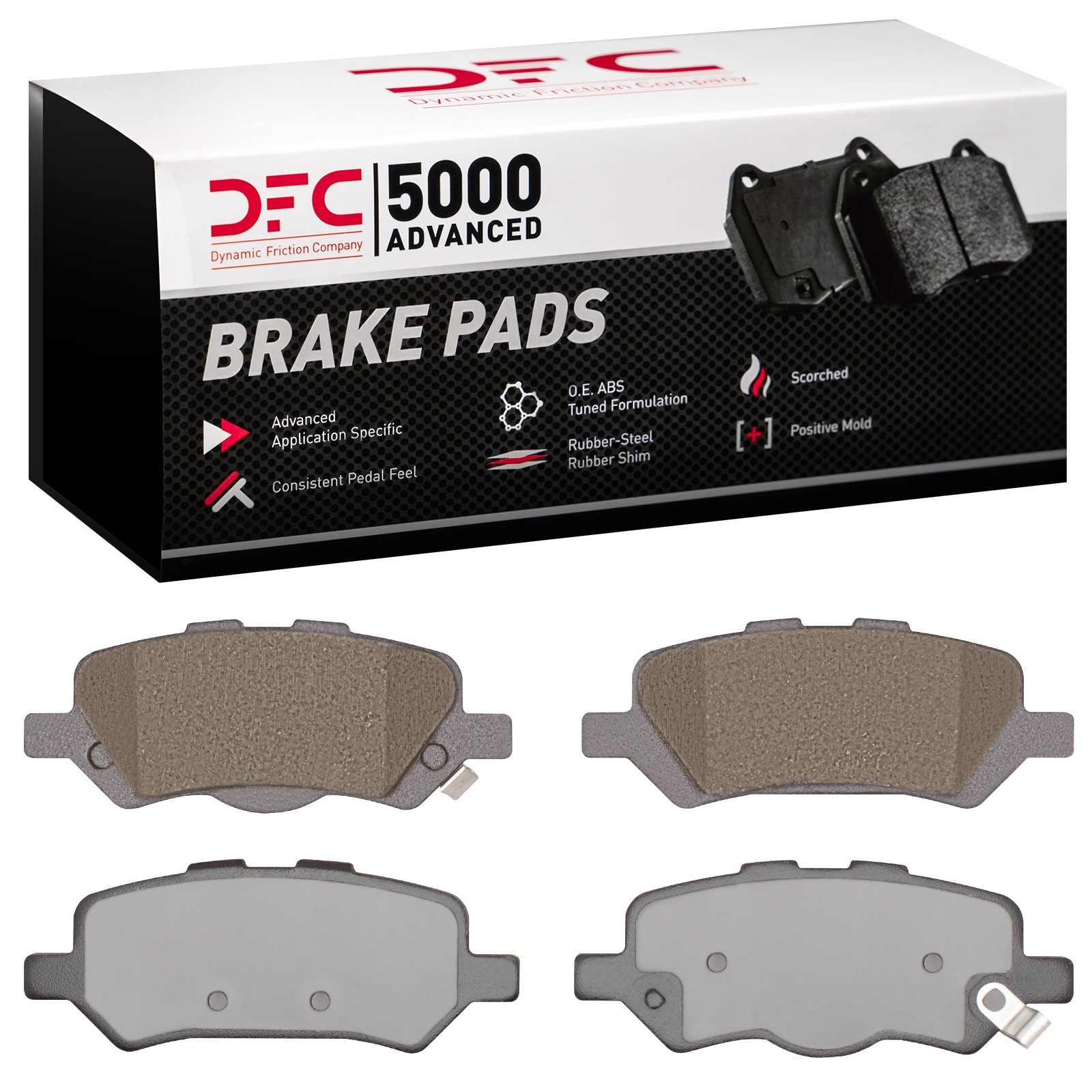 DYN-1551-1402-00 DFC 5000 Advanced Brake Pads - Ceramic - Image 2