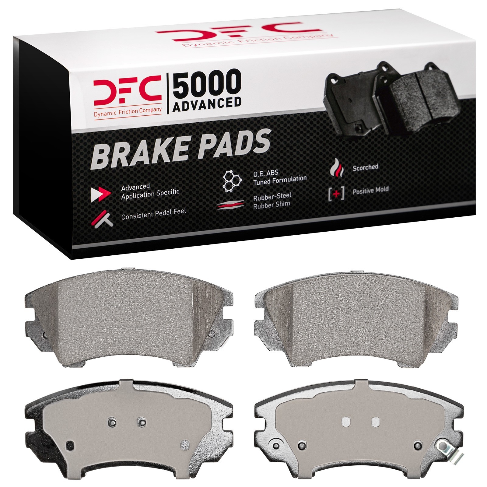 DYN-1551-1404-00 DFC 5000 Advanced Brake Pads - Ceramic - Image 2