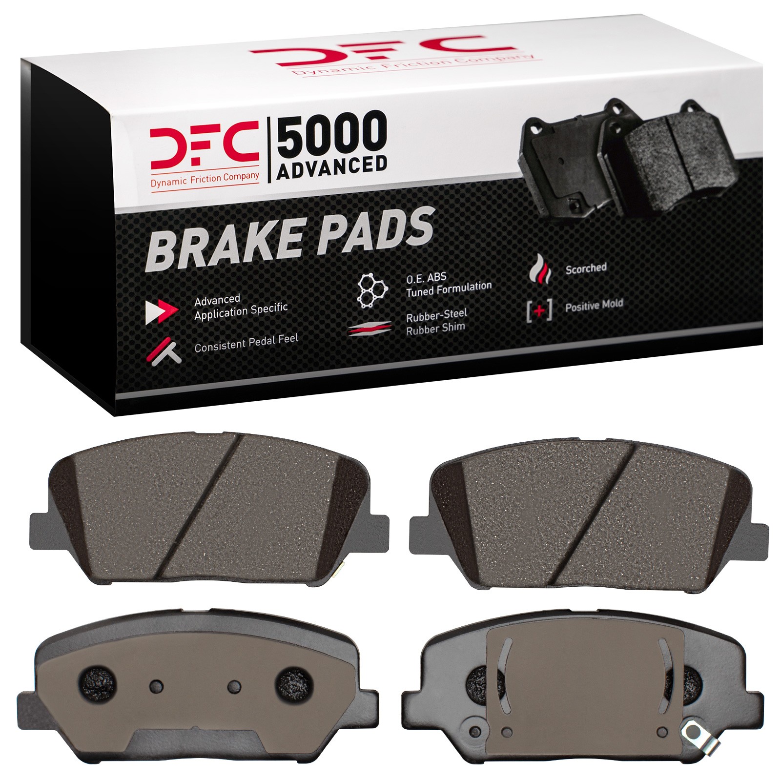DYN-1551-1413-00 DFC 5000 Advanced Brake Pads - Ceramic