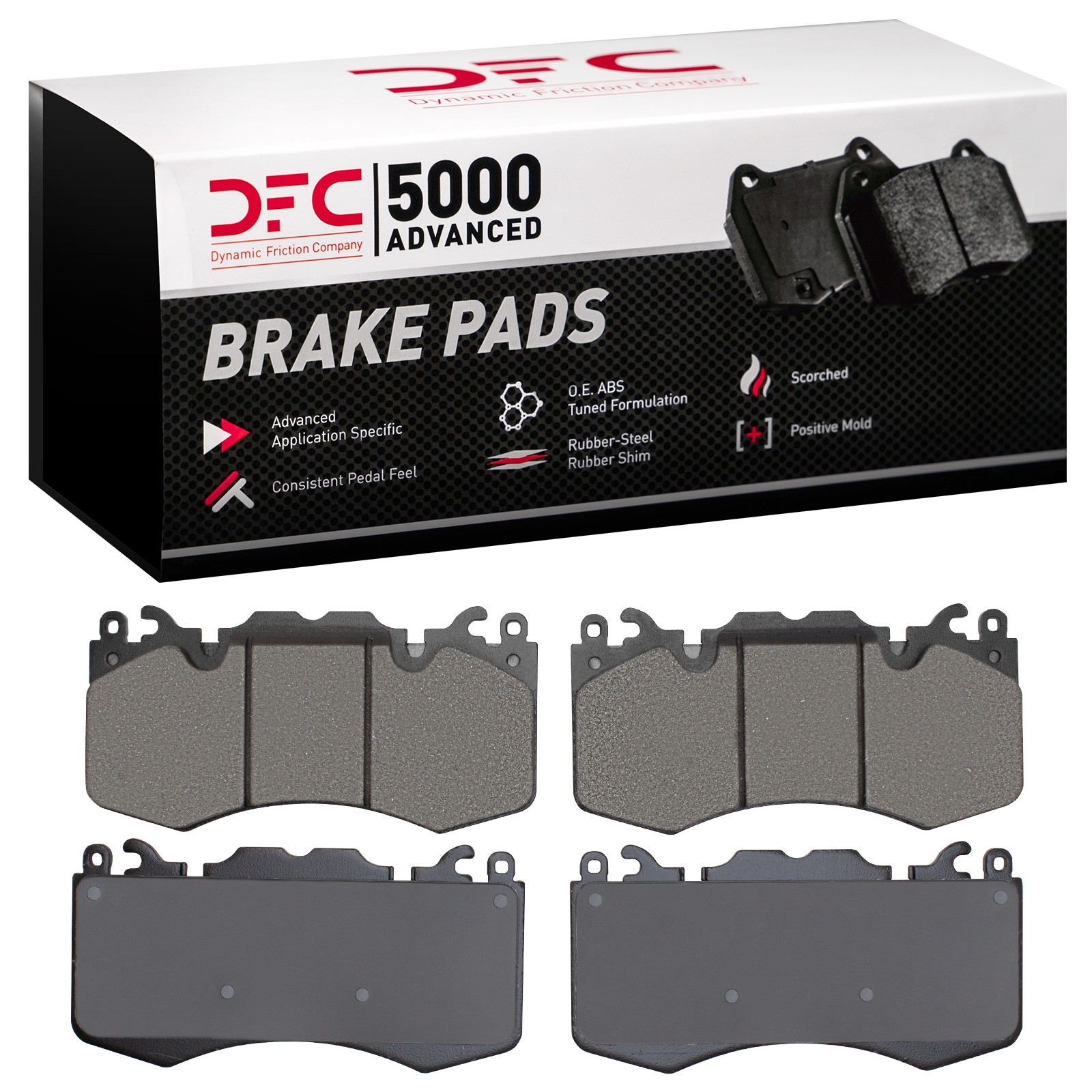 DYN 1551-1426-00 DFC 5000 Advanced Brake Pads - Low Metallic - Image 2