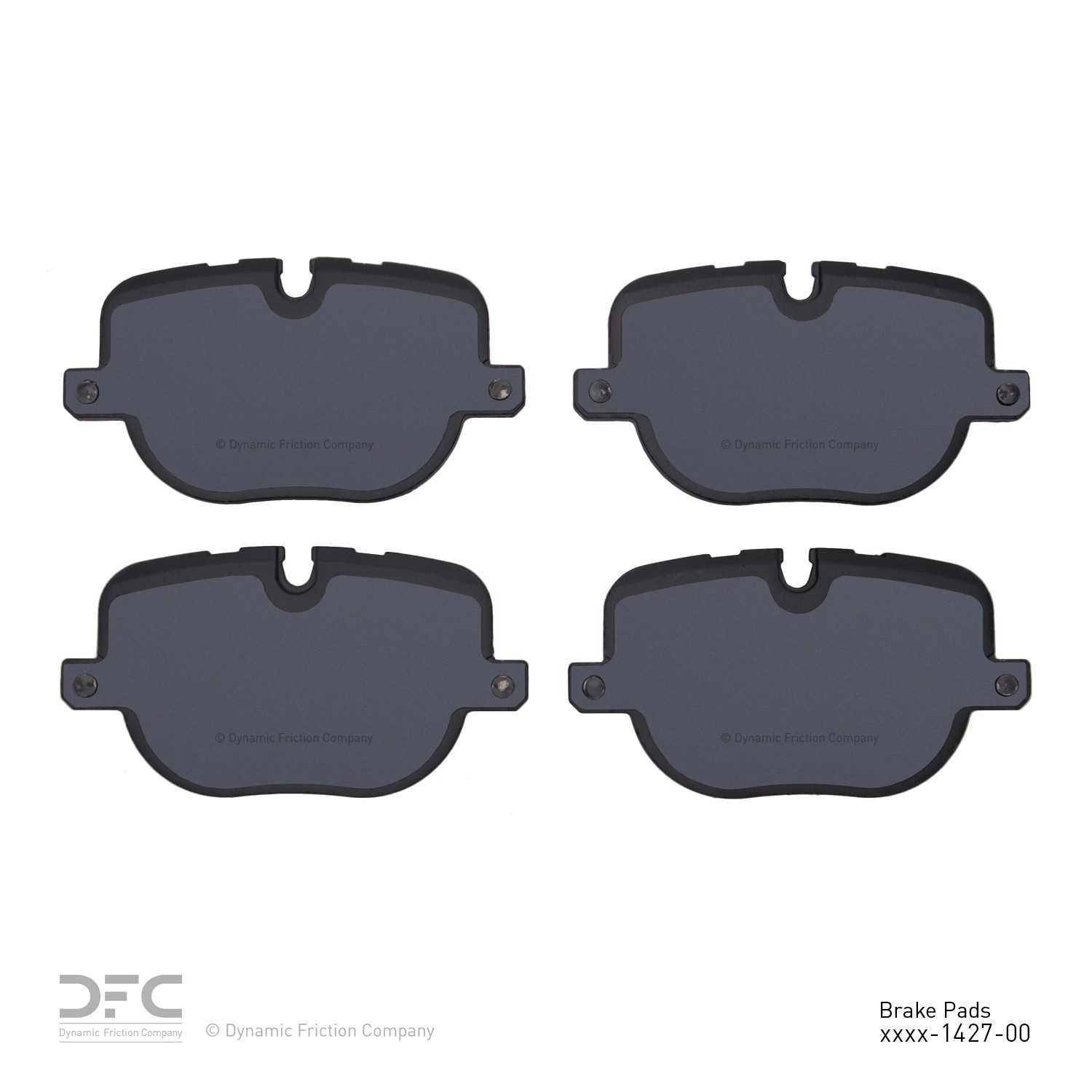 DYN-1551-1427-00 DFC 5000 Advanced Brake Pads - Low Metallic