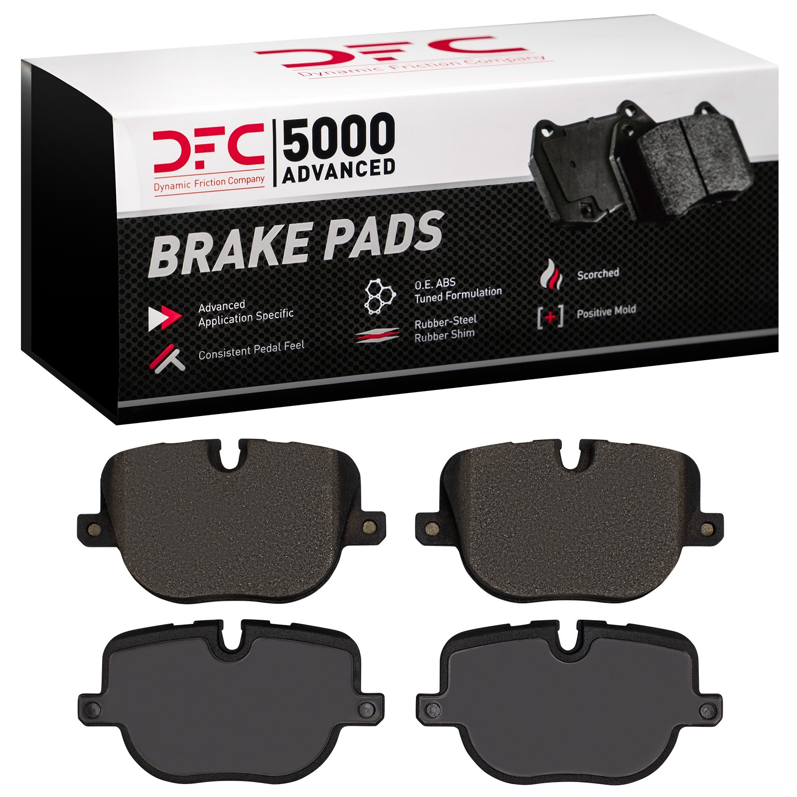 DYN-1551-1427-00 DFC 5000 Advanced Brake Pads - Low Metallic - Image 2