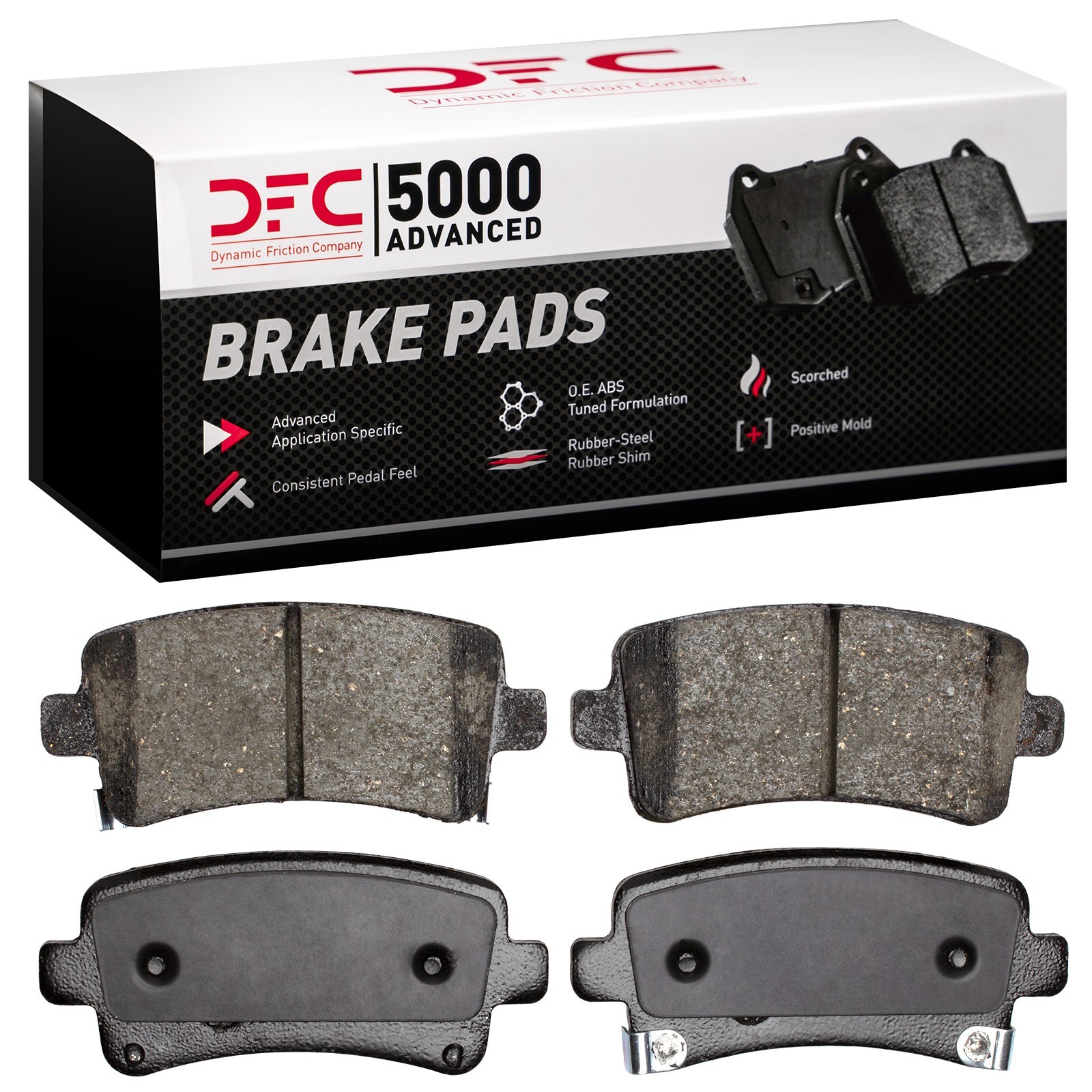 DYN-1551-1430-00 DFC 5000 Advanced Brake Pads - Ceramic - Image 2