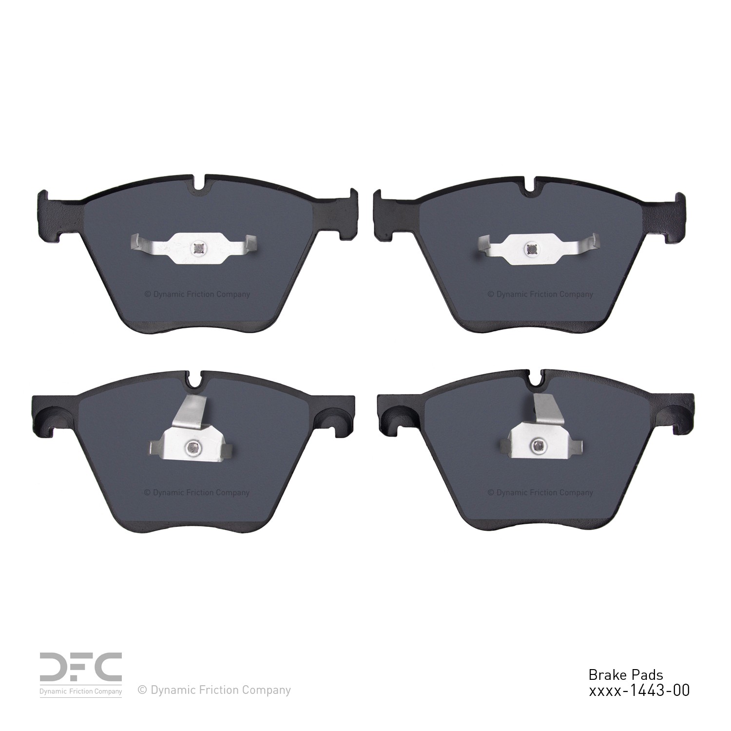DYN 1551-1443-00 DFC 5000 Advanced Brake Pads - Low Metallic