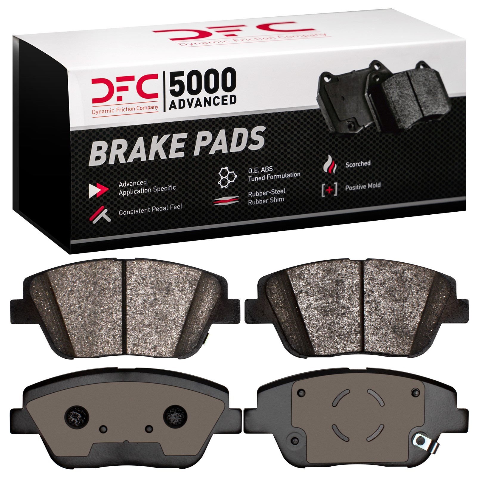 DYN-1551-1444-00 DFC 5000 Advanced Brake Pads - Ceramic - Image 2