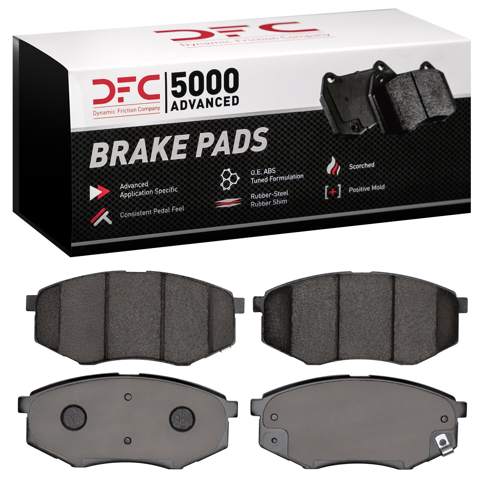 DYN-1551-1447-00 DFC 5000 Advanced Brake Pads - Ceramic - Image 2