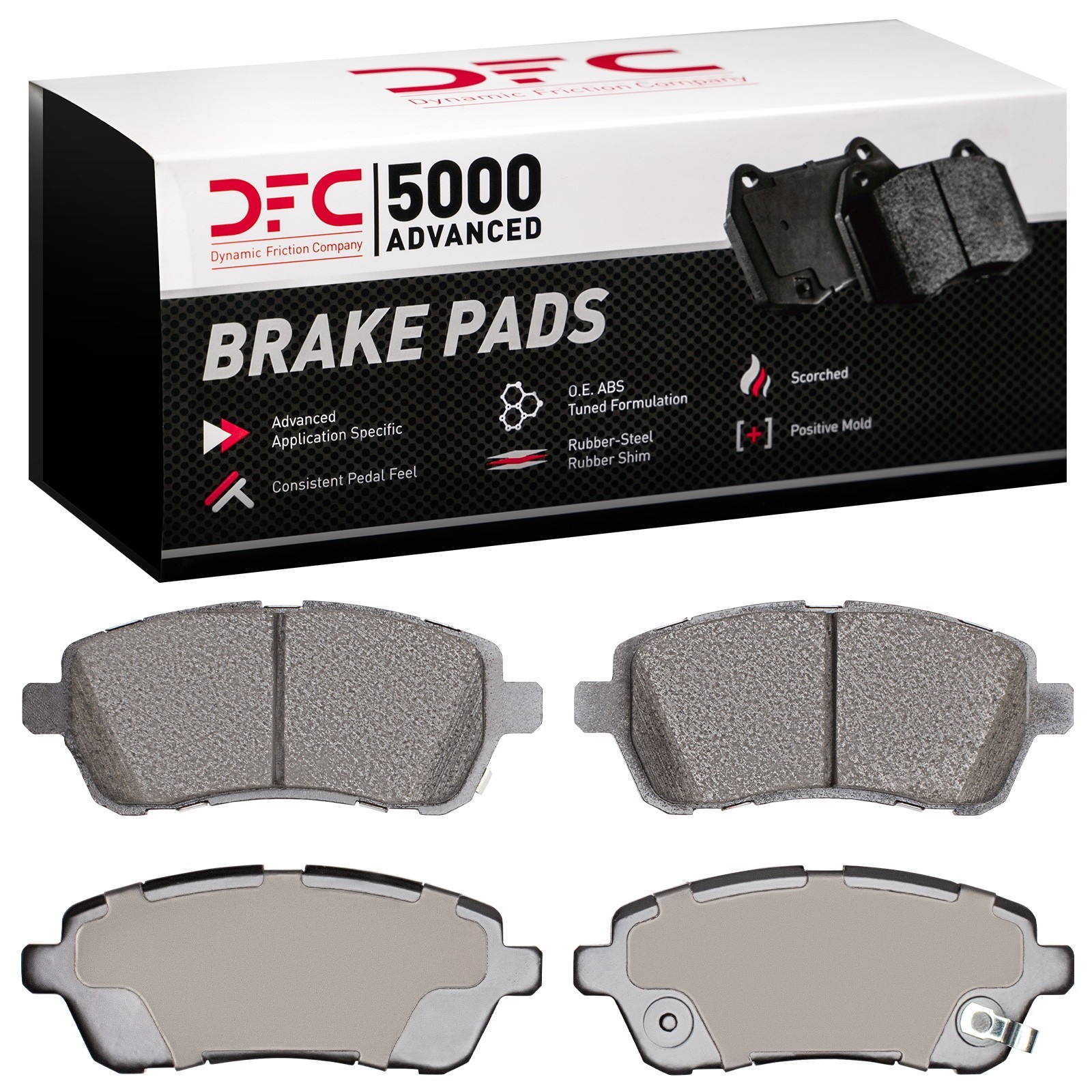 DYN-1551-1454-00 DFC 5000 Advanced Brake Pads - Ceramic - Image 2