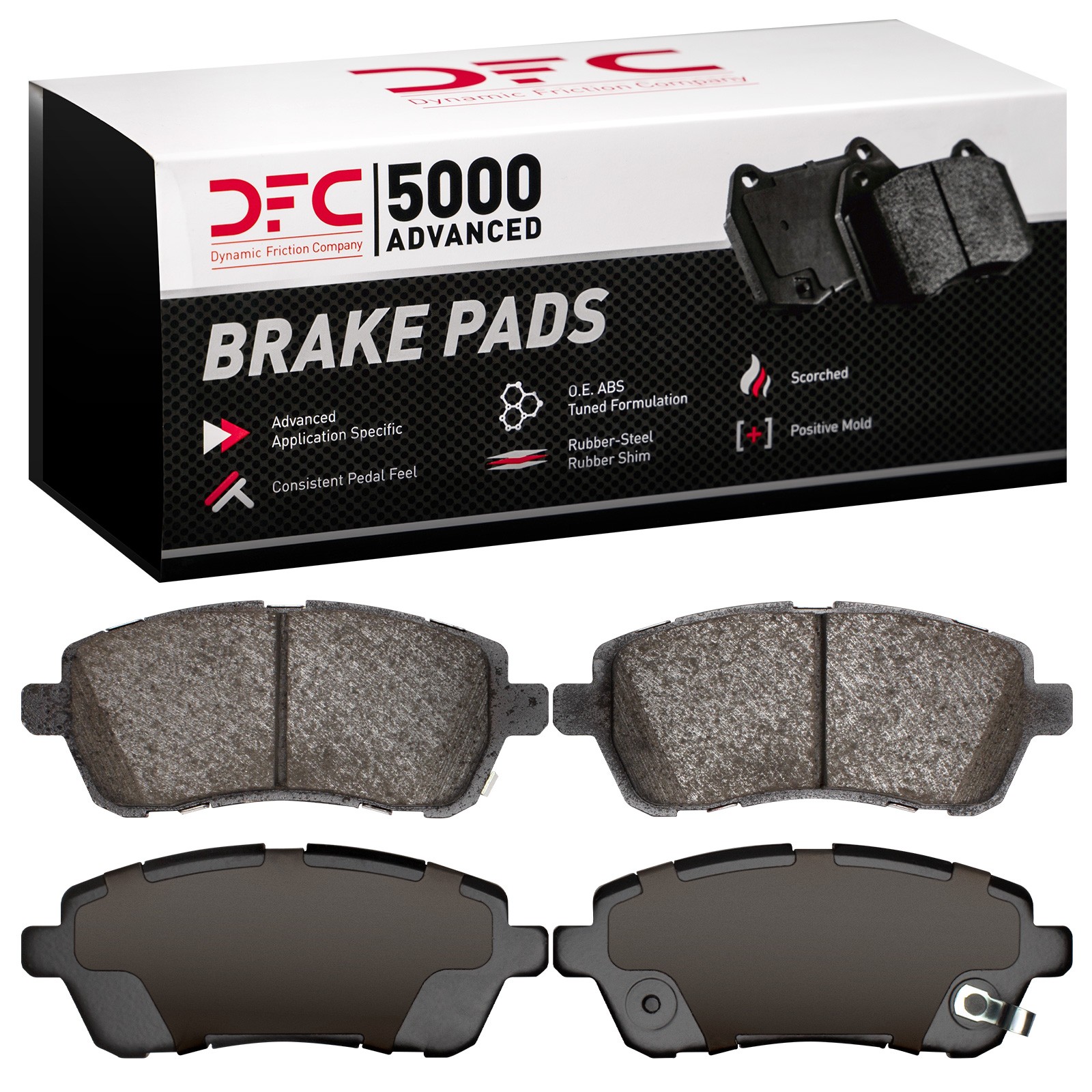 DYN 1551-1454-10 DFC 5000 Advanced Brake Pads - Ceramic - Image 2