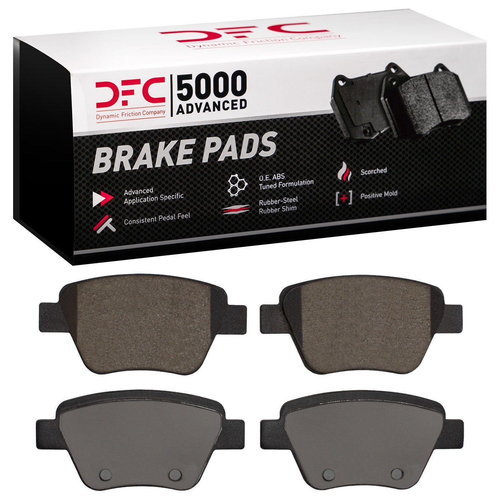 DYN-1551-1456-00 DFC 5000 Advanced Brake Pads - Ceramic - Image 2