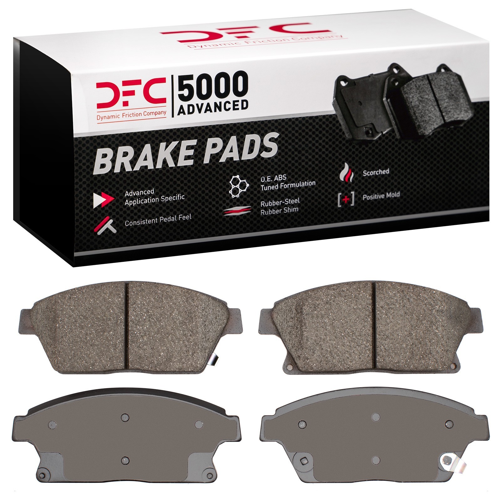 DYN-1551-1467-00 DFC 5000 Advanced Brake Pads - Ceramic - Image 2