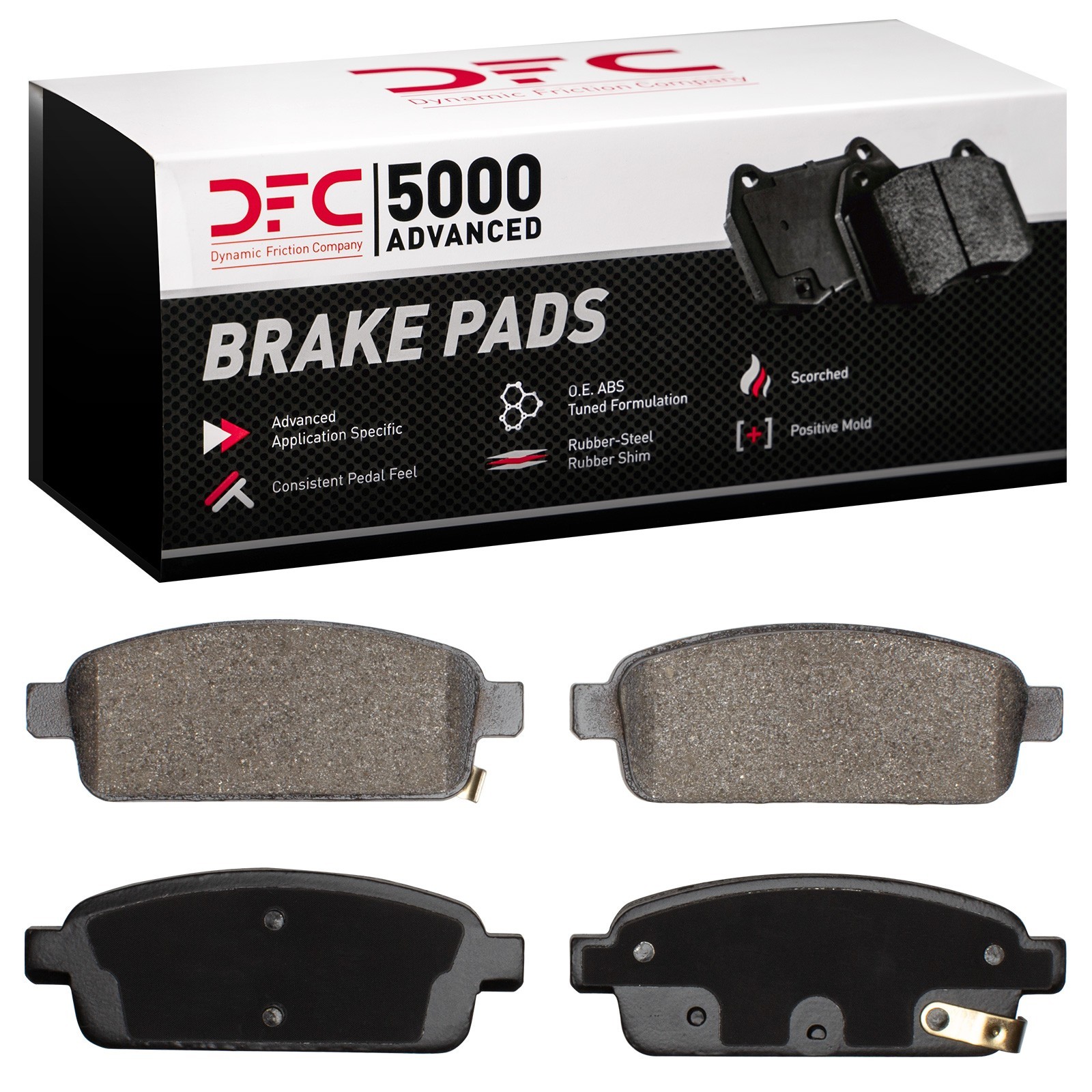 DYN 1551-1468-00 DFC 5000 Advanced Brake Pads - Ceramic - Image 2
