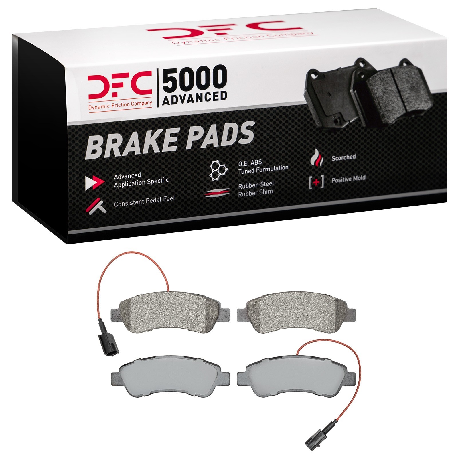 DYN 1551-1490-00 DFC 5000 Advanced Brake Pads - Semi Metallic - Image 2