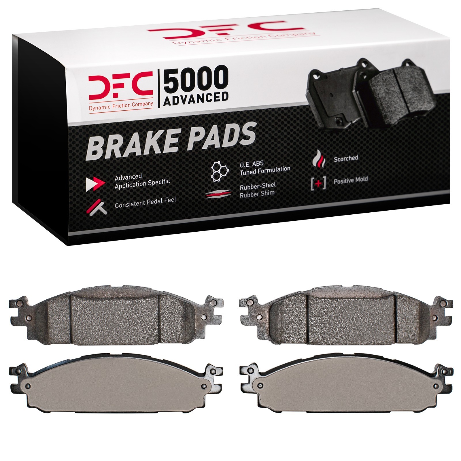 DYN-1551-1508-00 DFC 5000 Advanced Brake Pads - Ceramic - Image 2