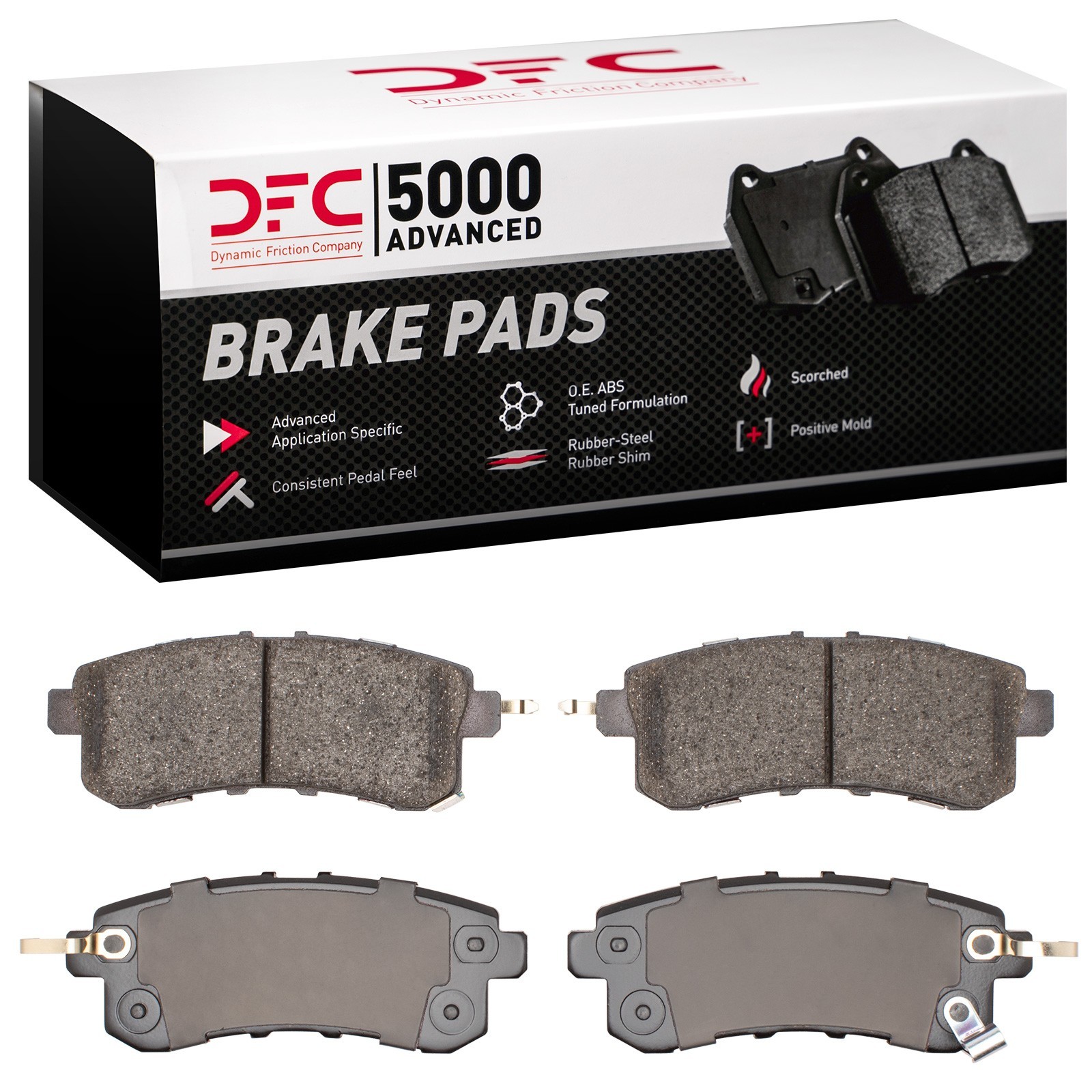 DYN-1551-1510-00 DFC 5000 Advanced Brake Pads - Ceramic - Image 2