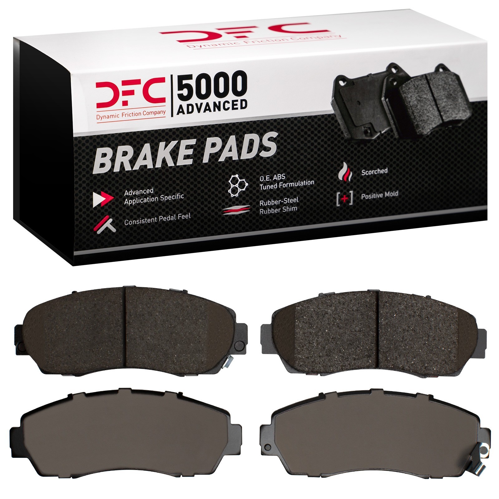 DYN-1551-1521-00 DFC 5000 Advanced Brake Pads - Ceramic - Image 2