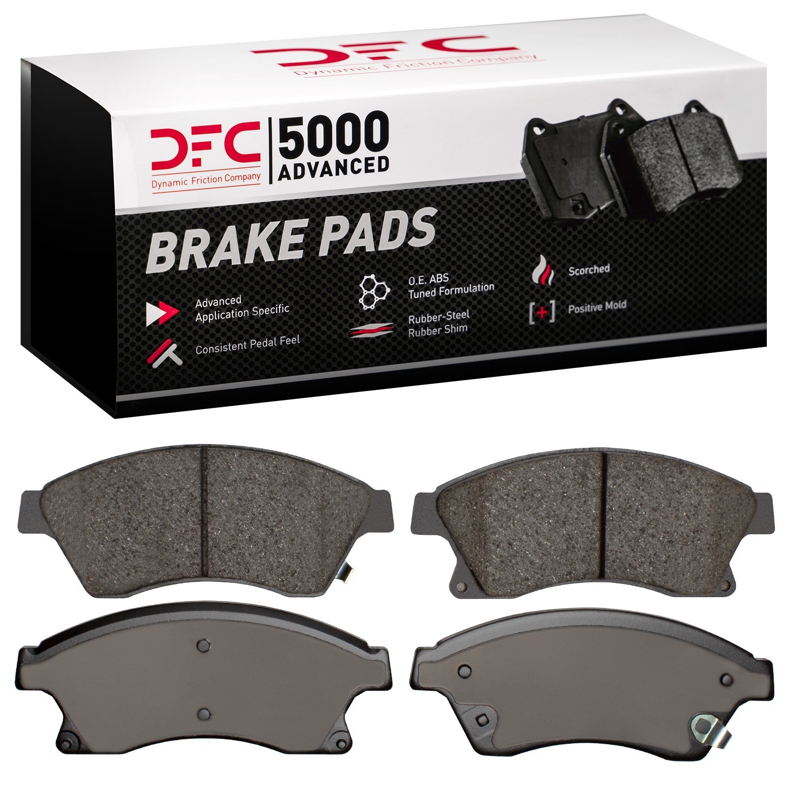 DYN-1551-1522-00 DFC 5000 Advanced Brake Pads - Ceramic - Image 2