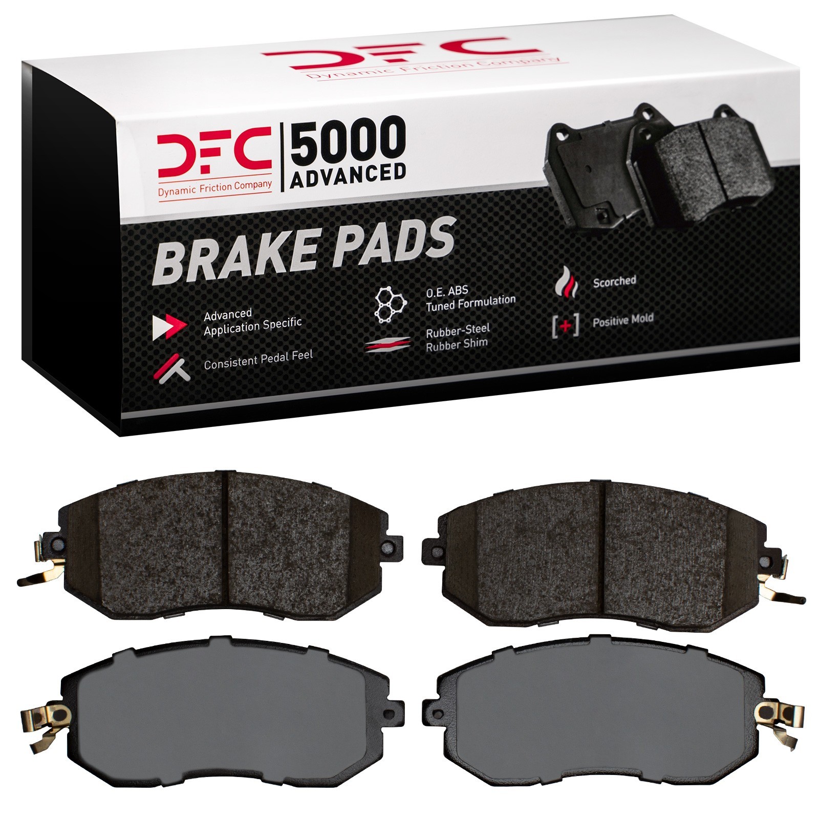 DYN-1551-1539-00 DFC 5000 Advanced Brake Pads - Ceramic - Image 2